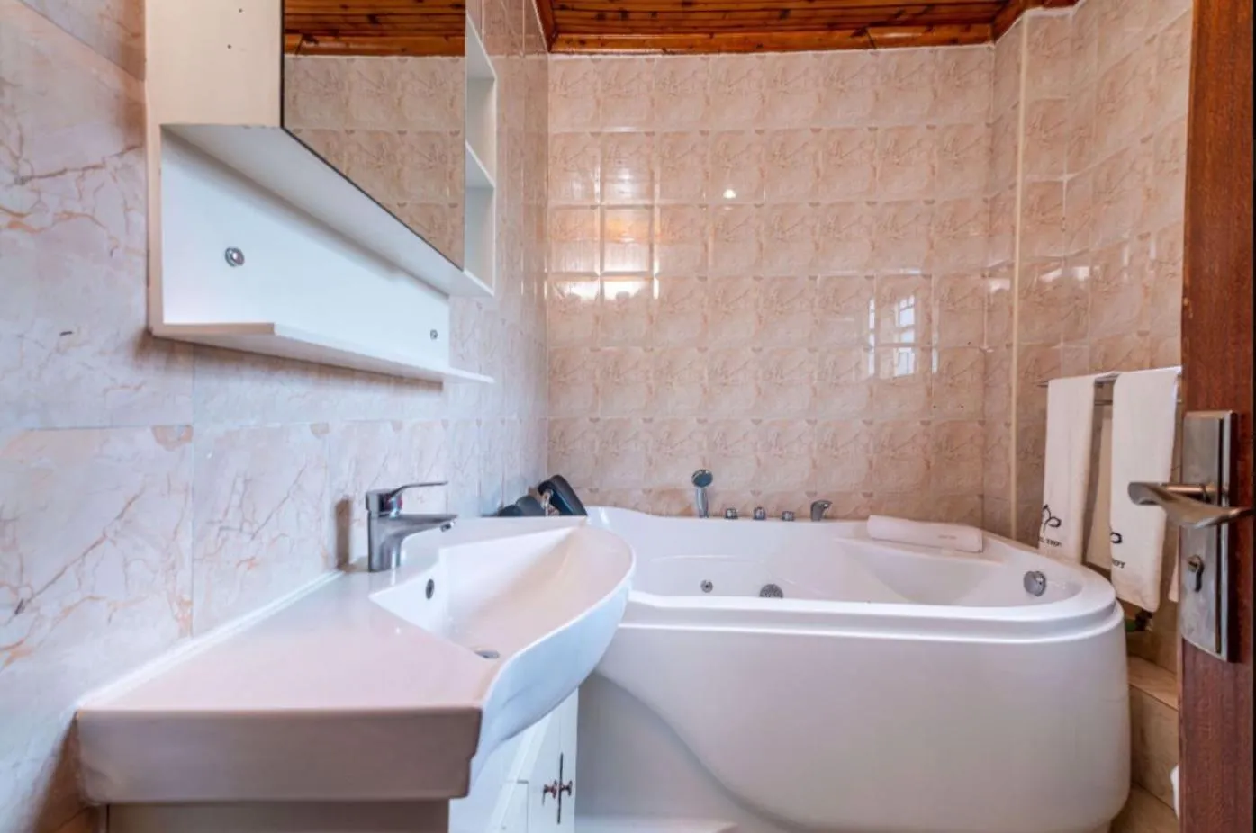 Bathroom in Hotel Troy