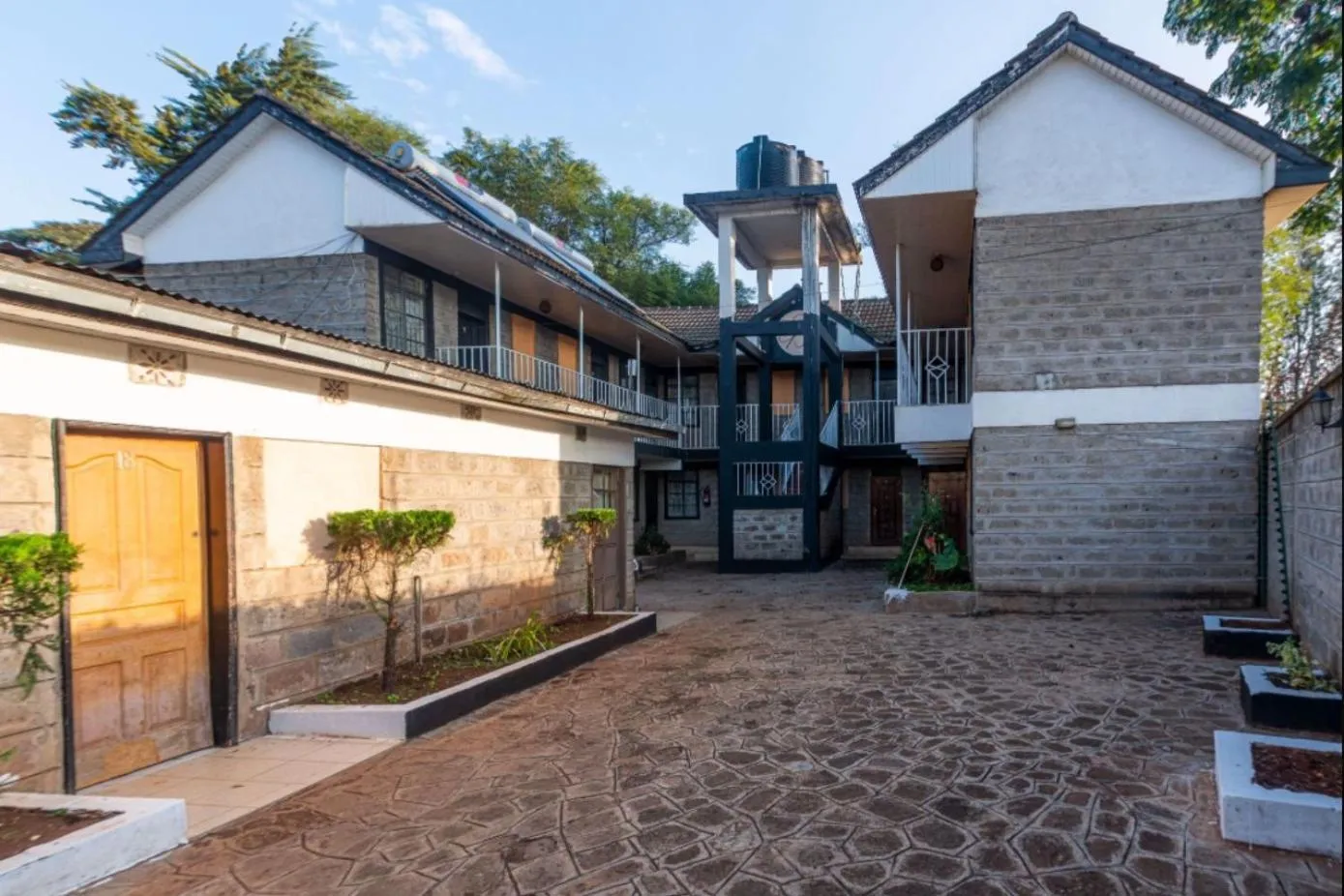 Property building in Hotel Troy