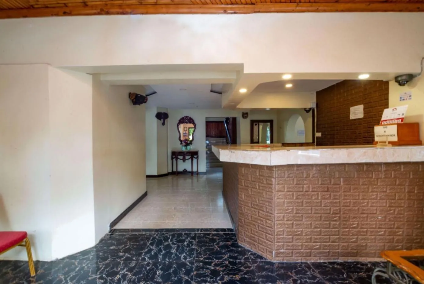 Lobby or reception in Hotel Troy