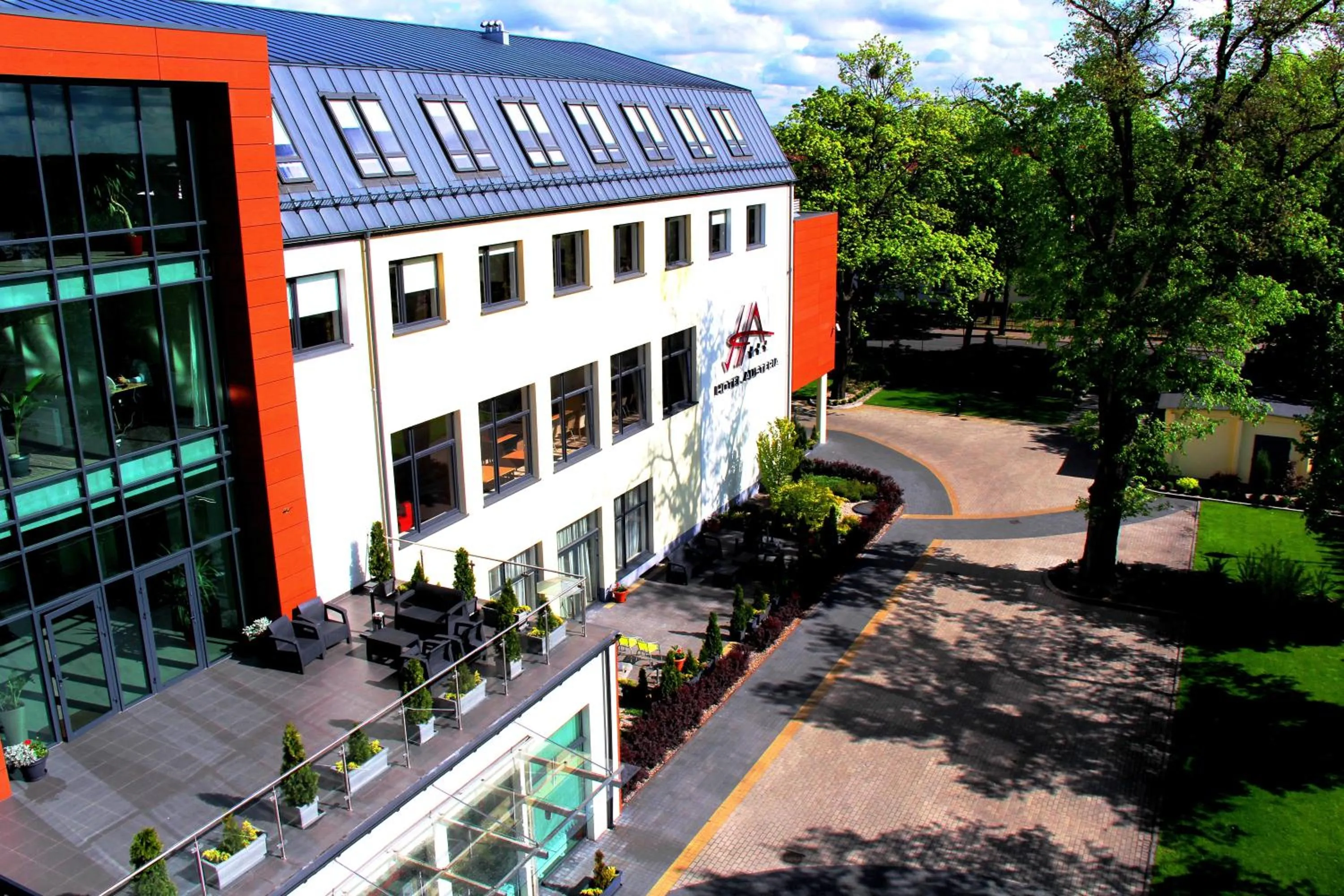 Bird's eye view in Hotel Austeria Conference & Spa