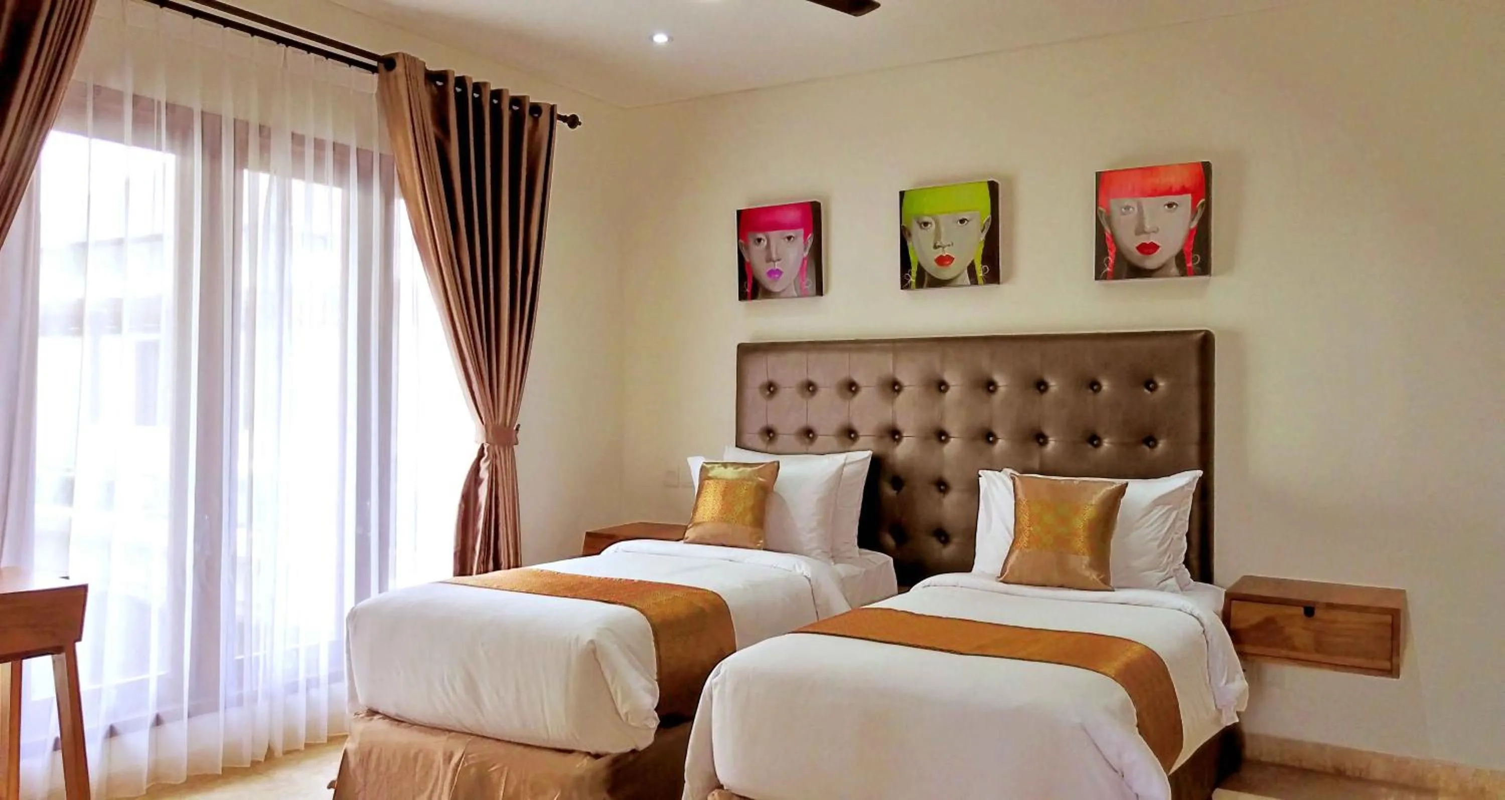 Deluxe Two-Bedroom Apartment in Kuta Town House Apartments