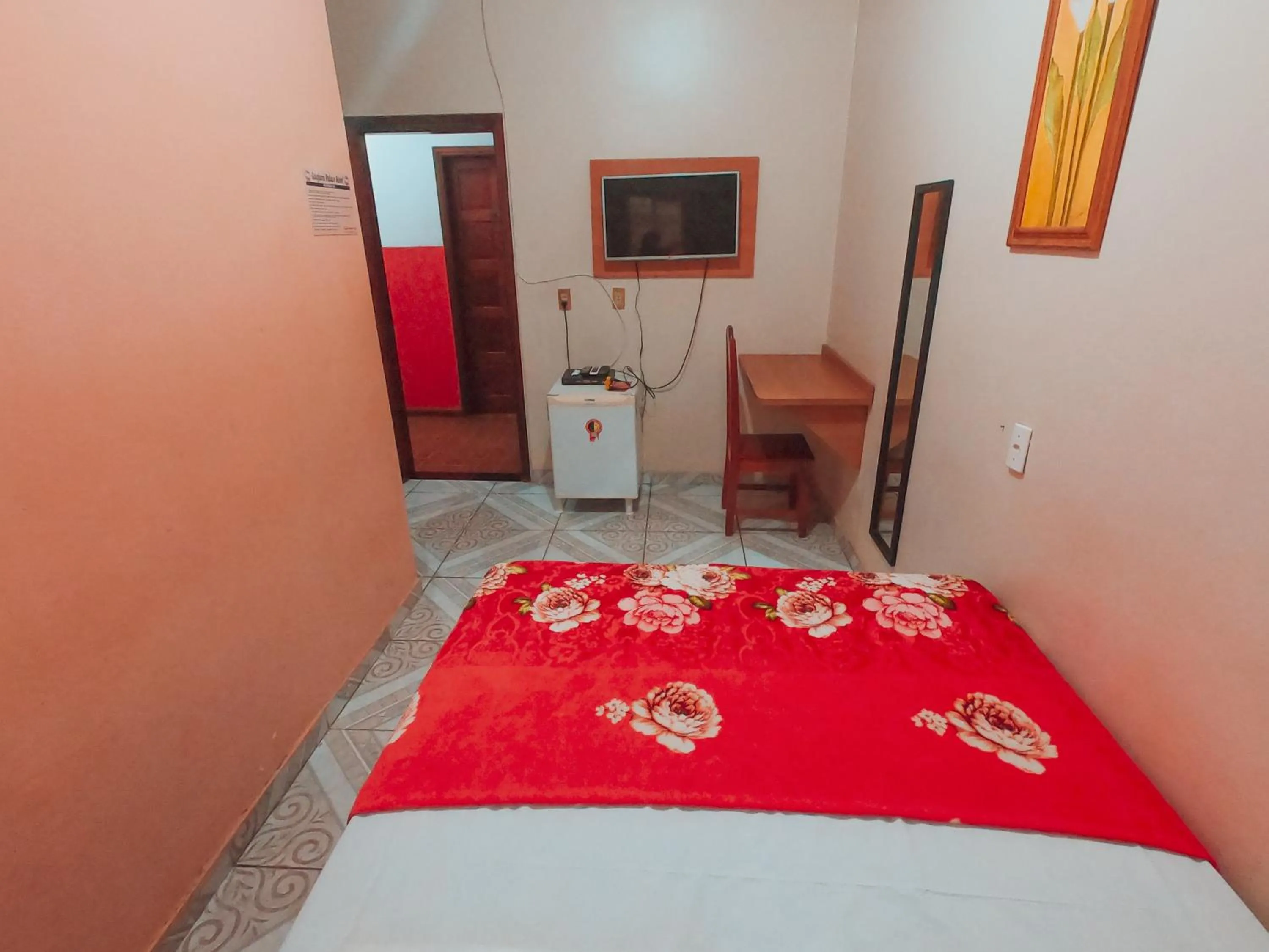 Photo of the whole room, Bed in Guajará Palace Hotel