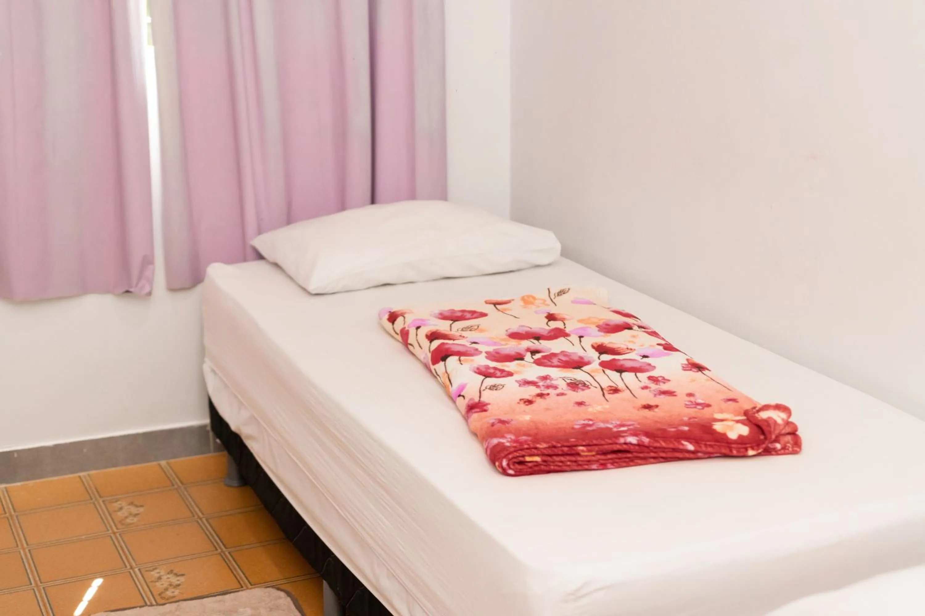 Bed in Guajará Palace Hotel