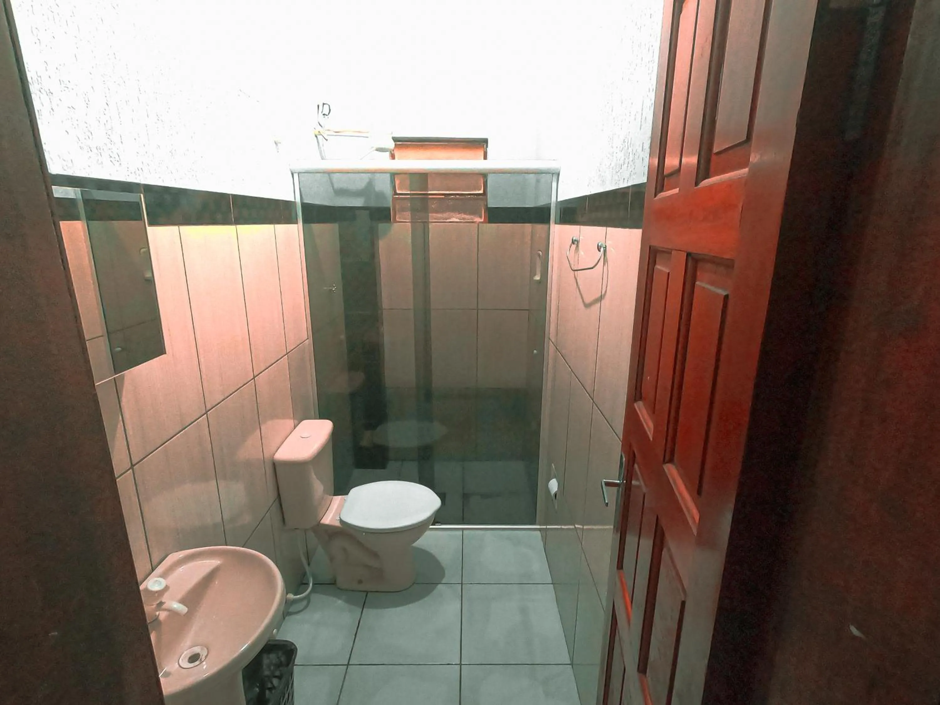 Bathroom in Guajará Palace Hotel