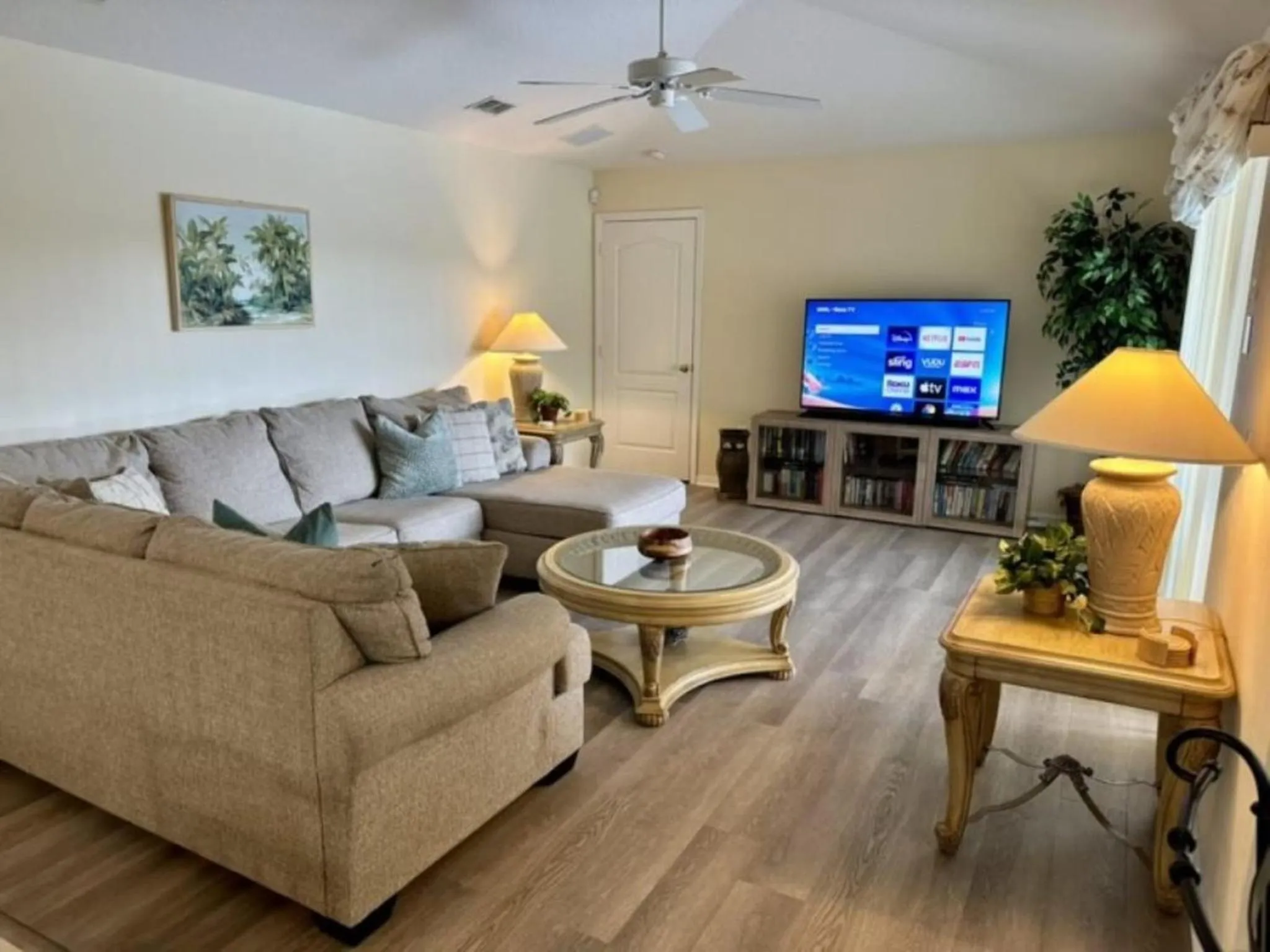 Living room in Private Pool Homes