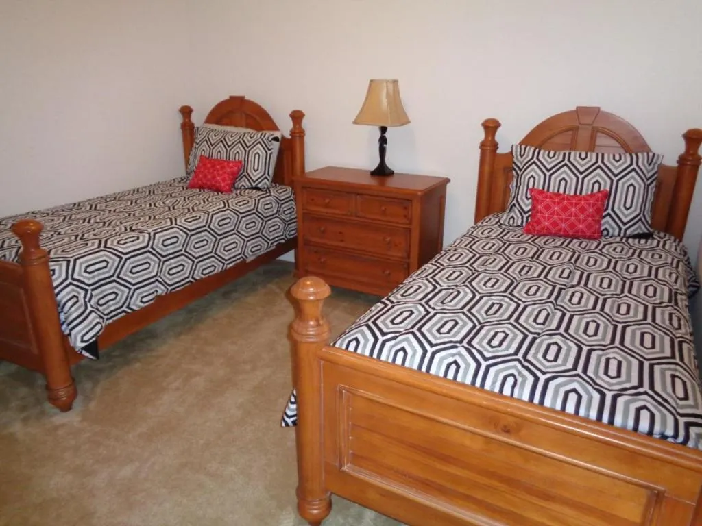 Bedroom, Bed in Private Pool Homes