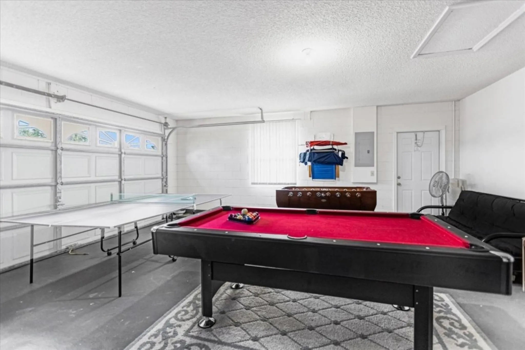Game Room in Private Pool Homes