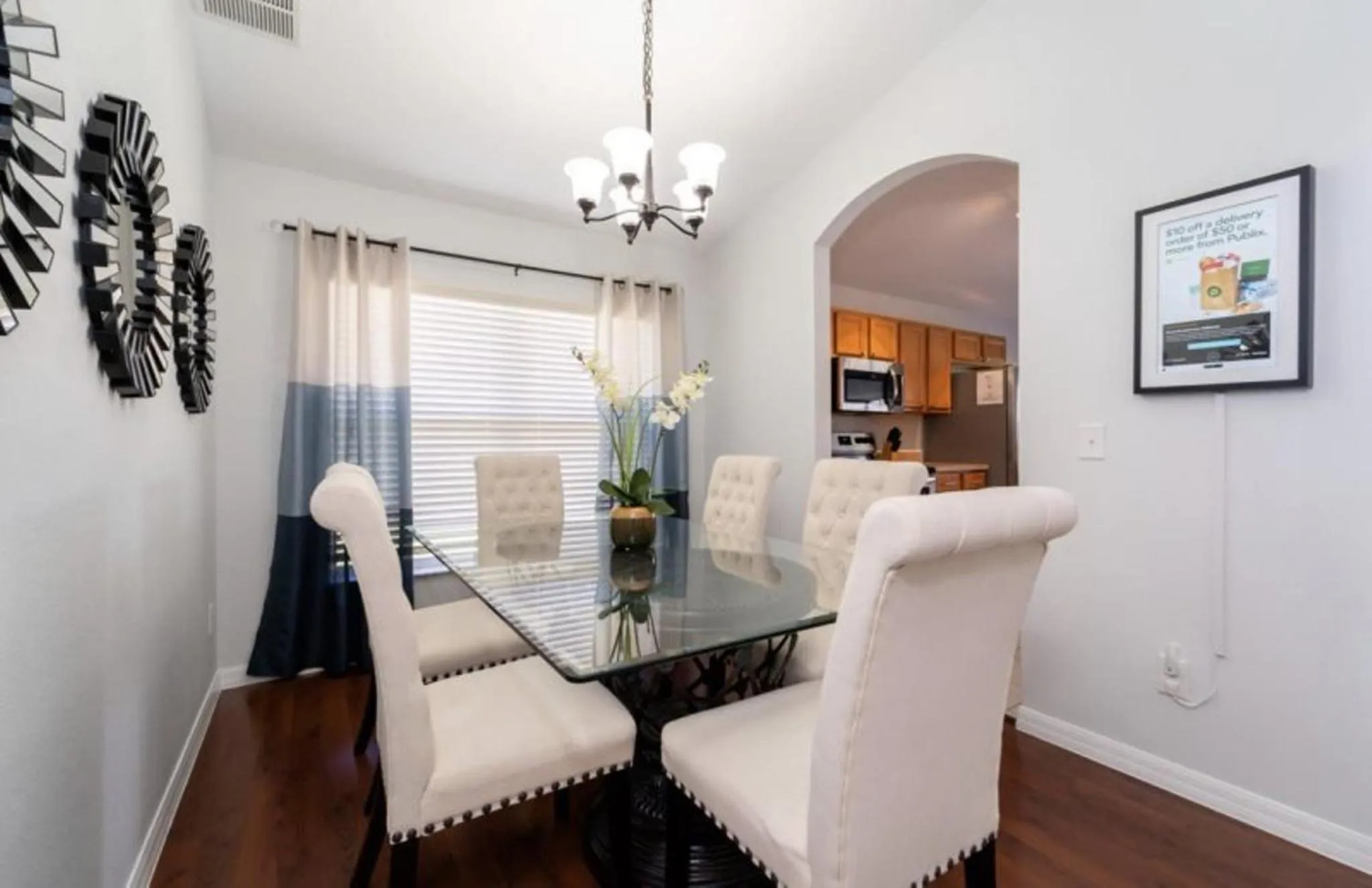 Dining area in Private Pool Homes
