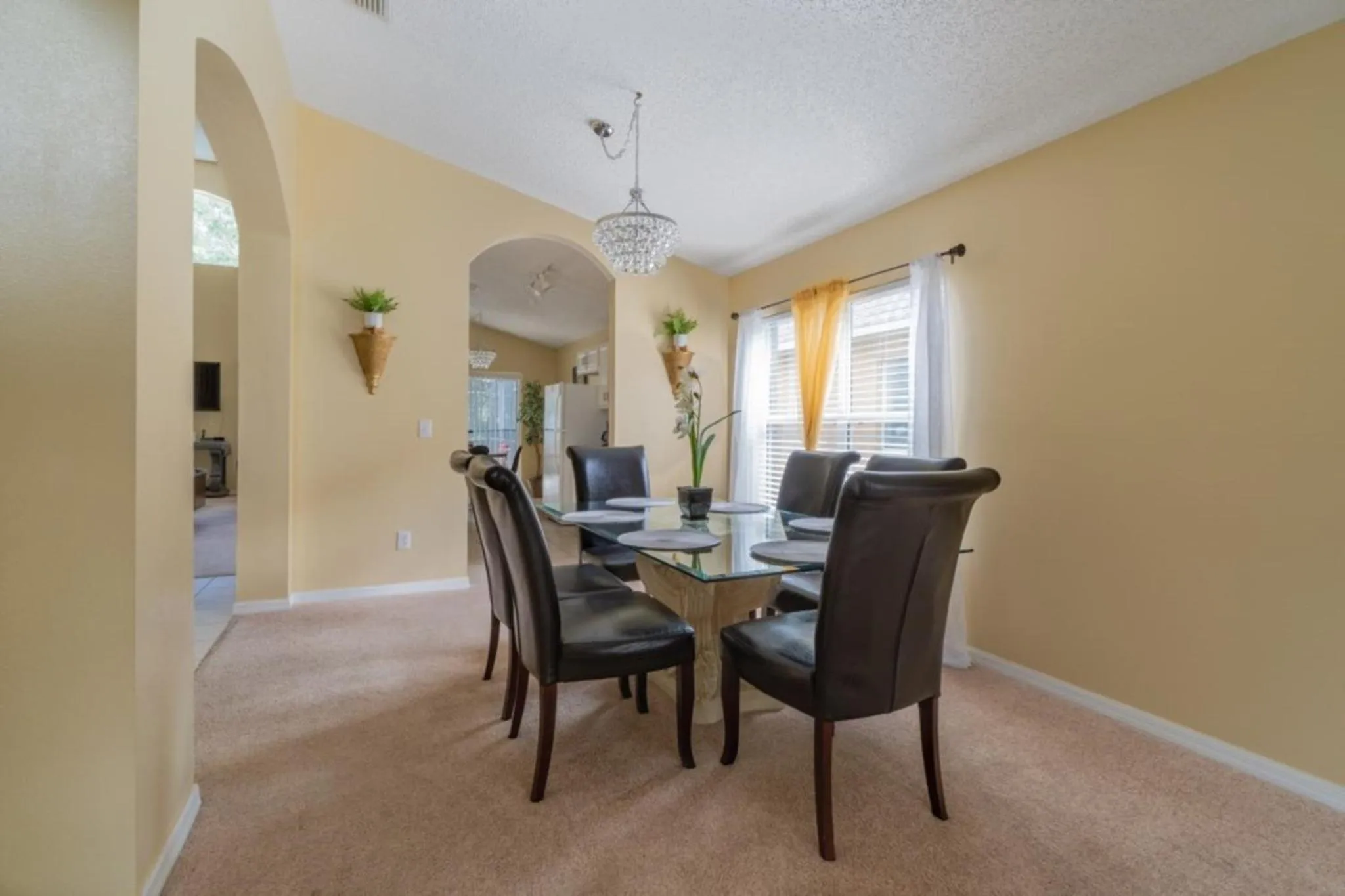 Dining area in Private Pool Homes