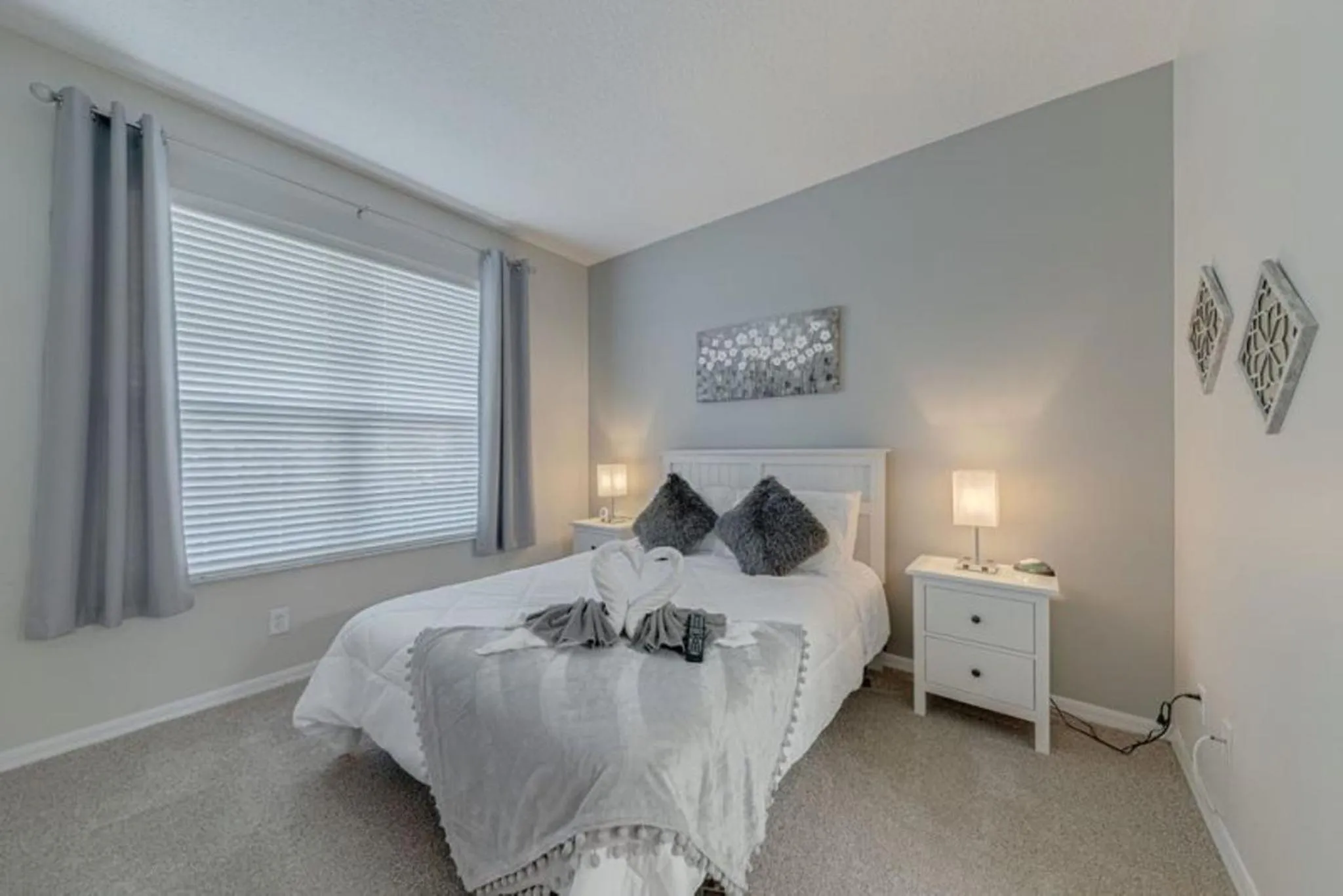 Bedroom, Bed in Private Pool Homes