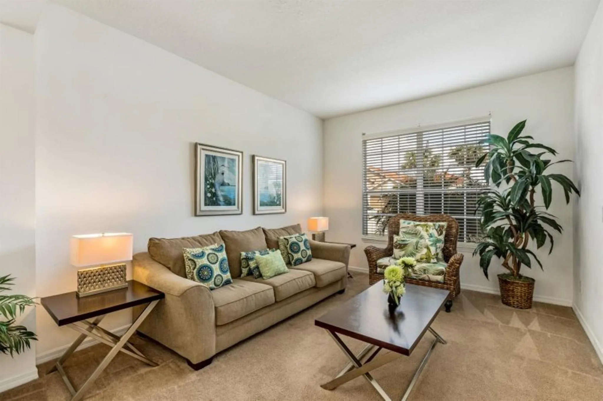 Living room in Private Pool Homes