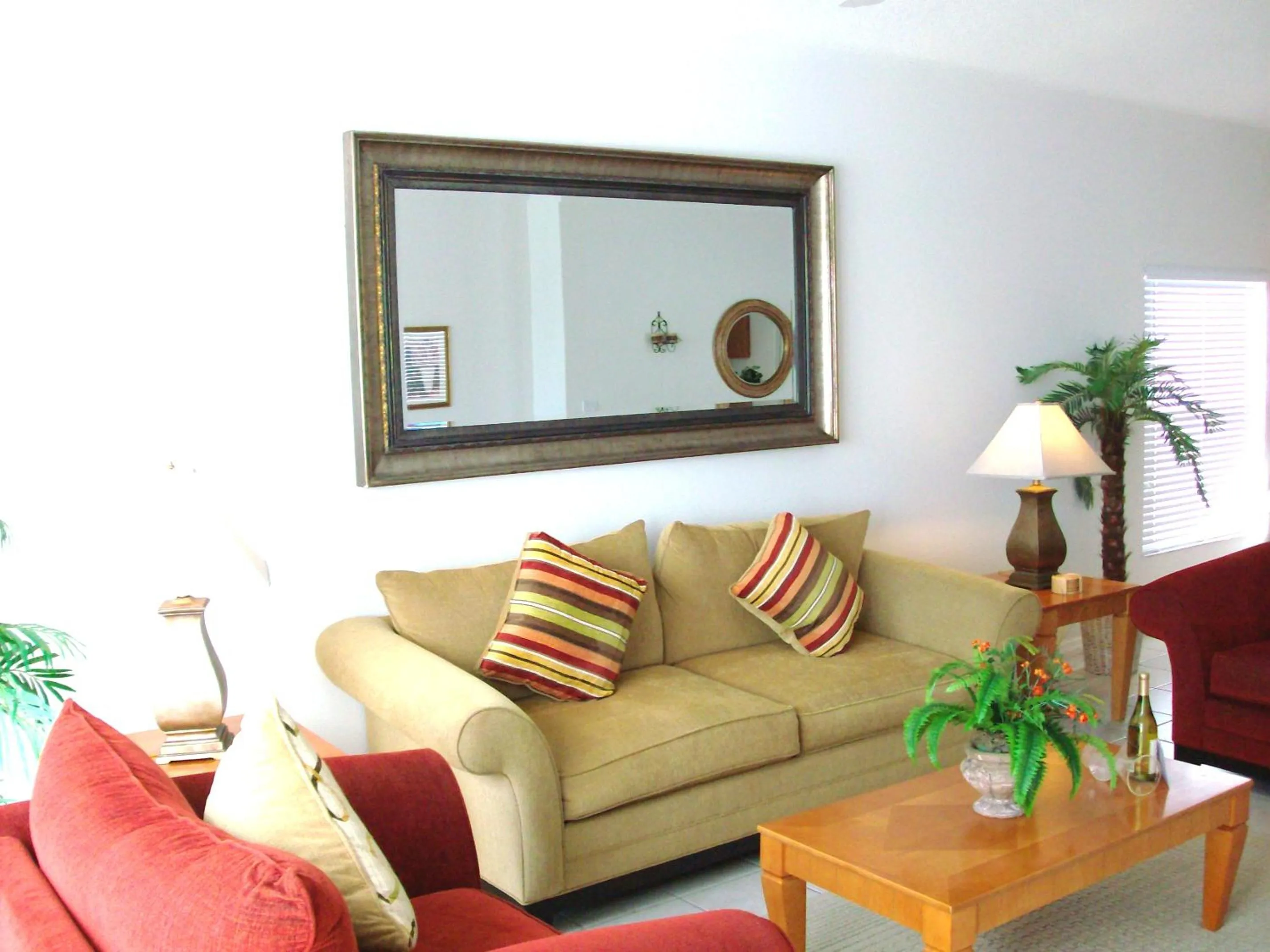 Living room in Private Pool Homes