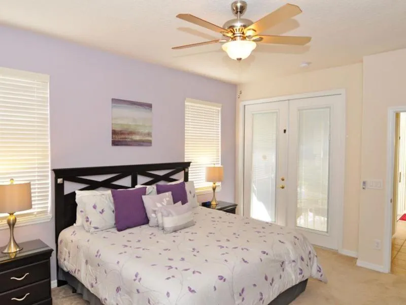Bedroom, Bed in Private Pool Homes