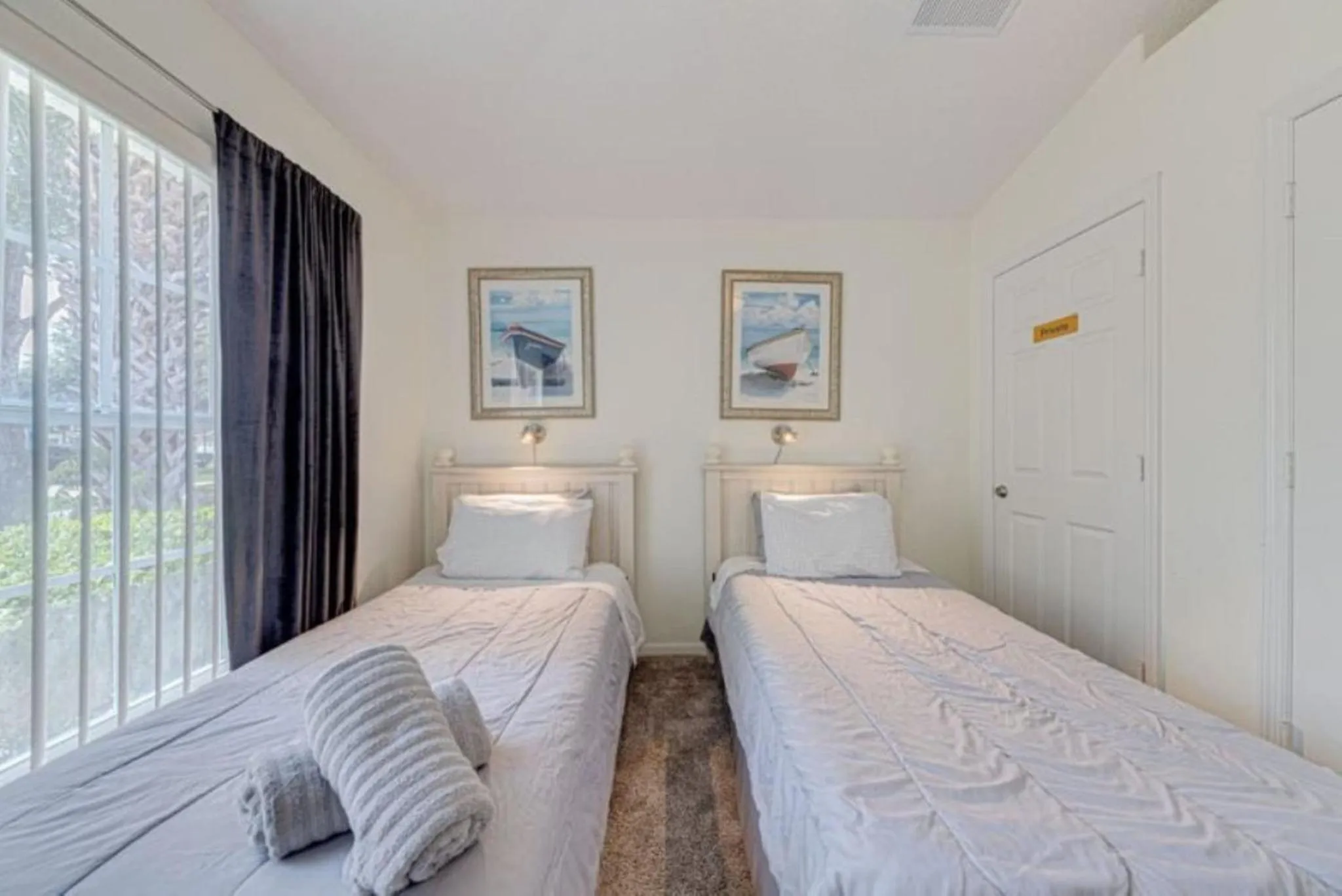 Bedroom, Bed in Private Pool Homes