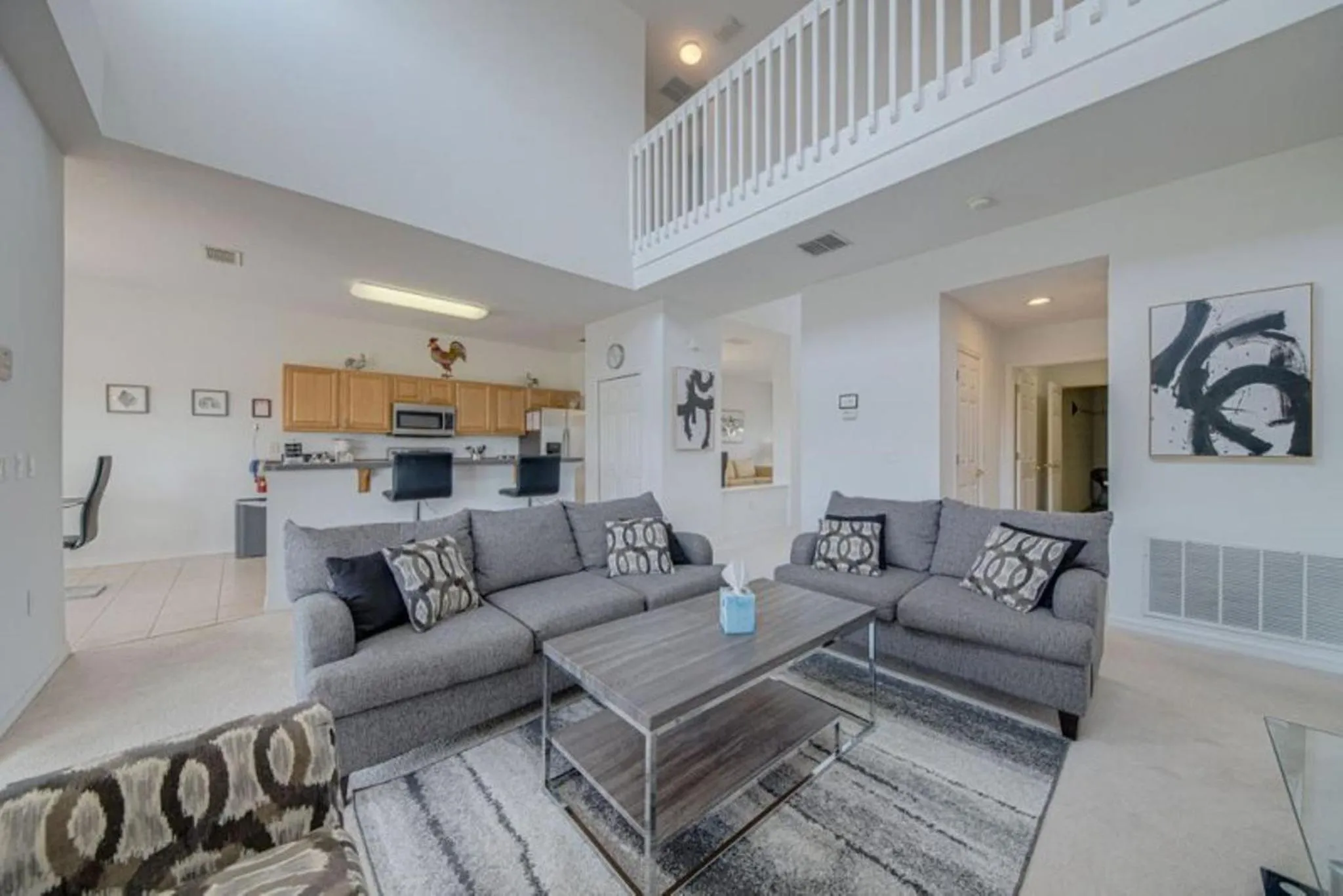 Living room in Private Pool Homes