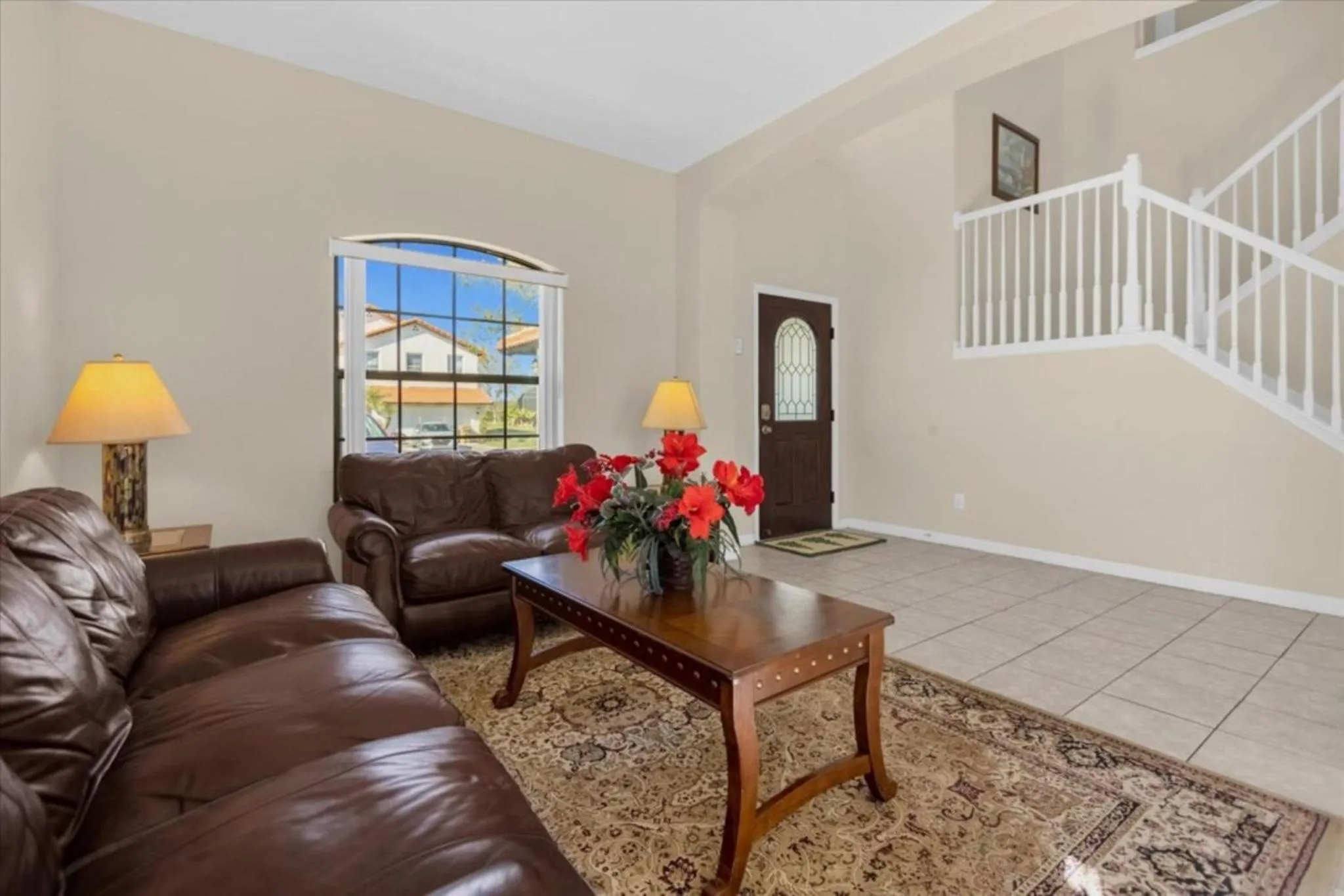 Living room in Private Pool Homes