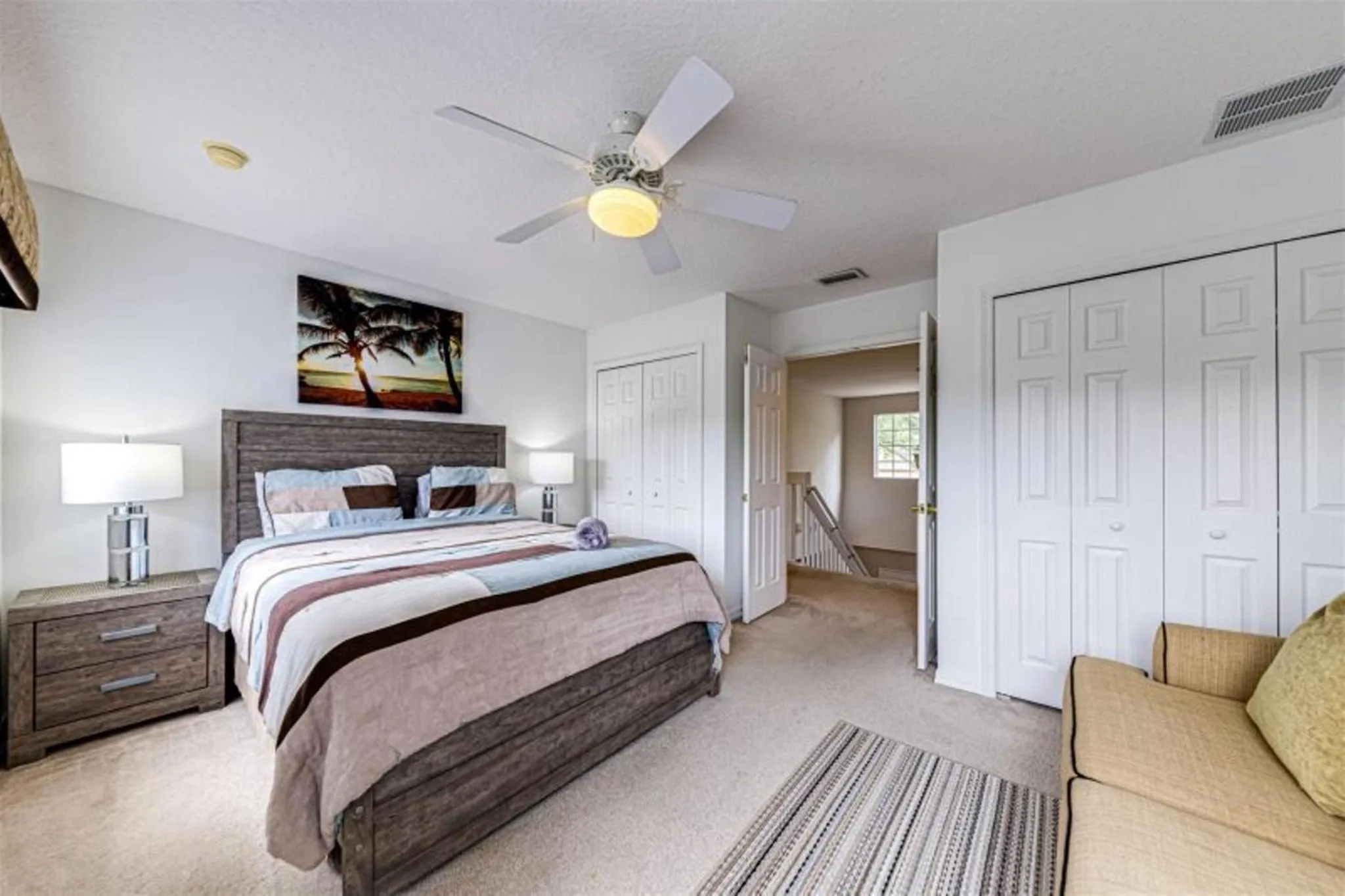 Bedroom, Bed in Private Pool Homes