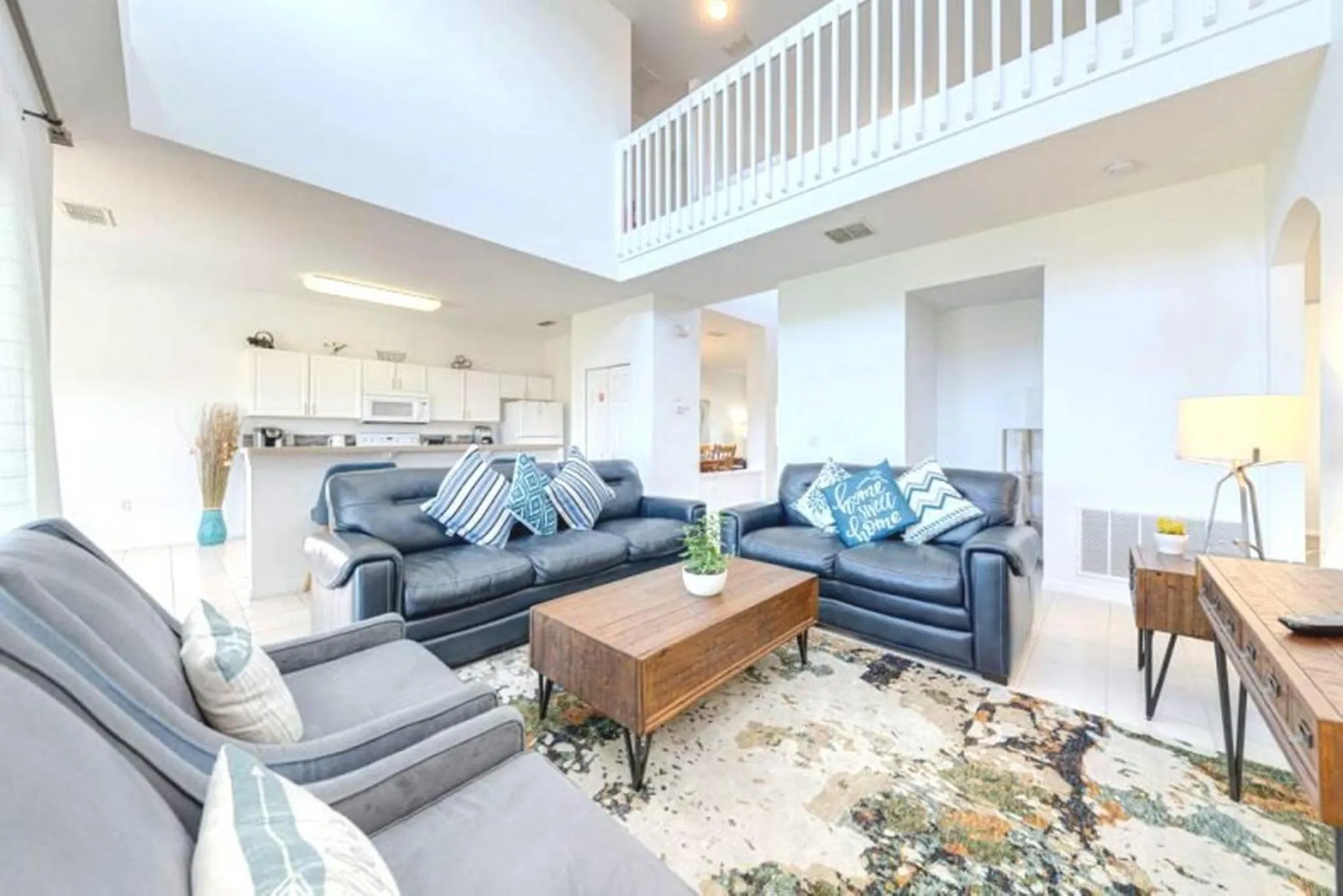 Living room in Private Pool Homes
