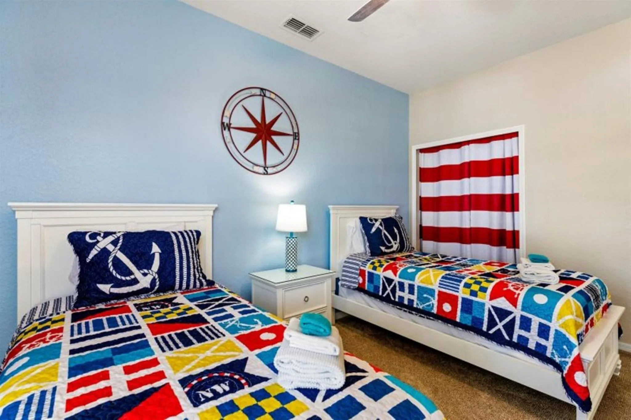 Bedroom, Bed in Private Pool Homes