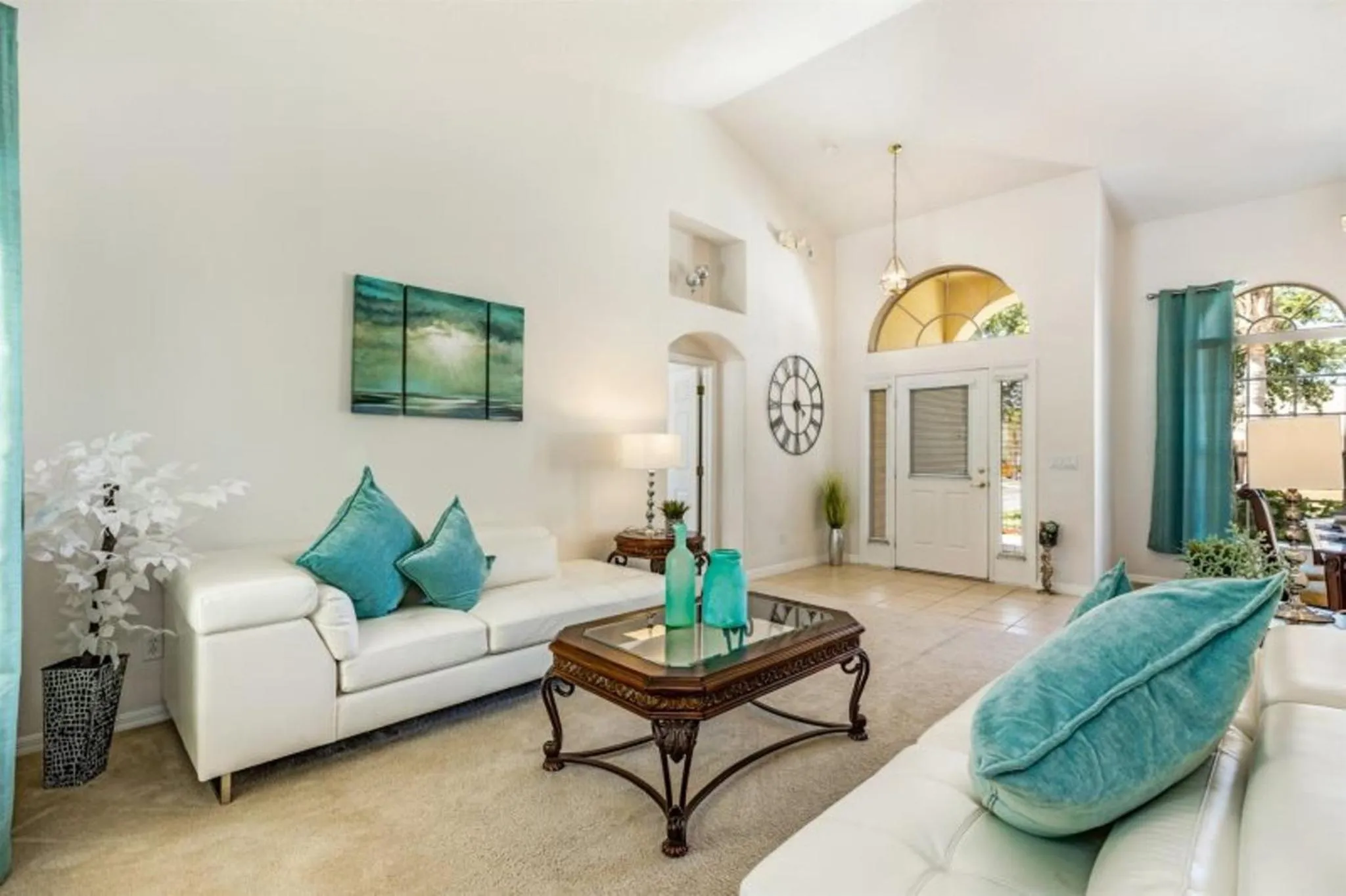 Living room in Private Pool Homes