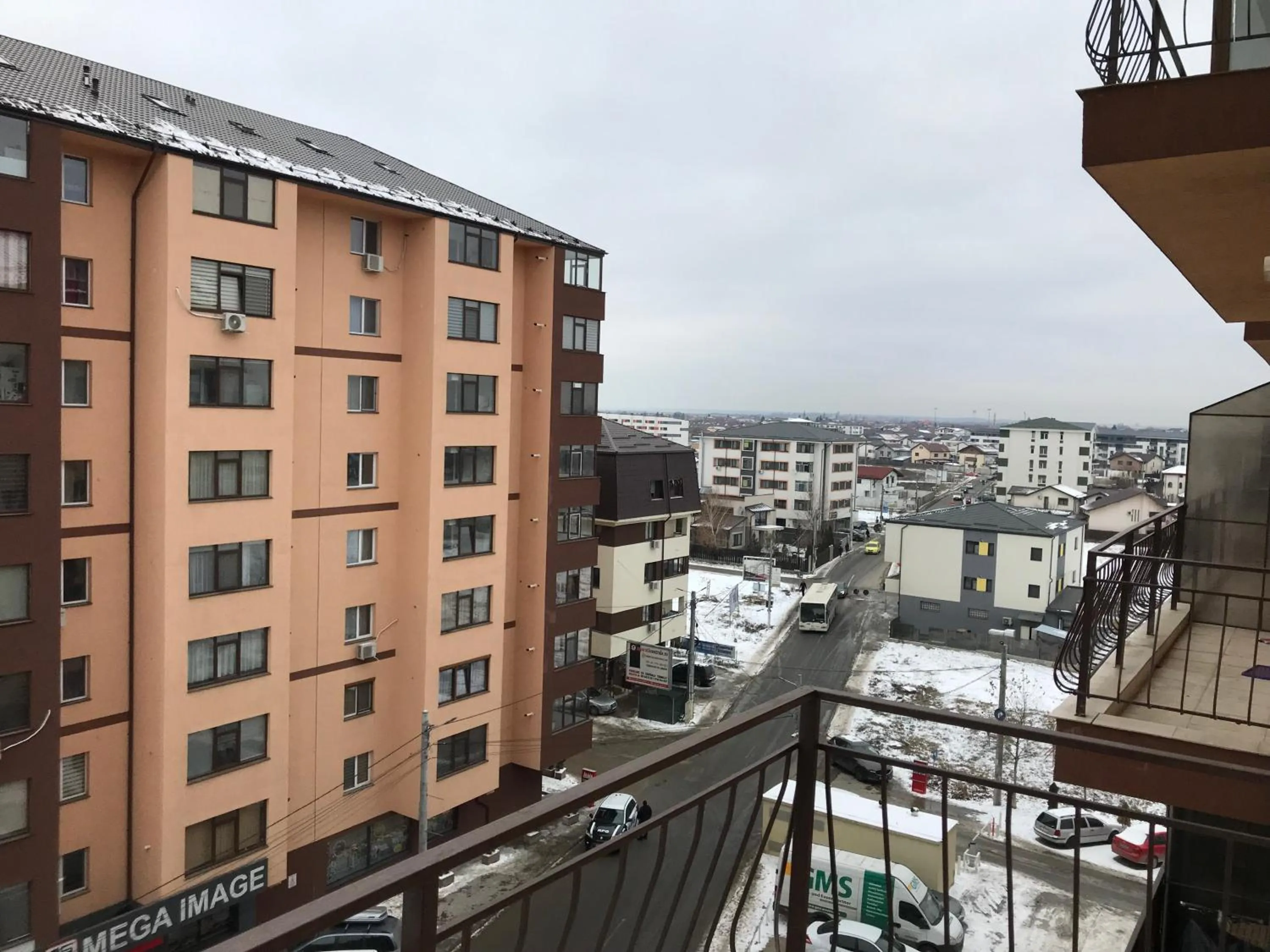 City view in Studio Residence Militari M6