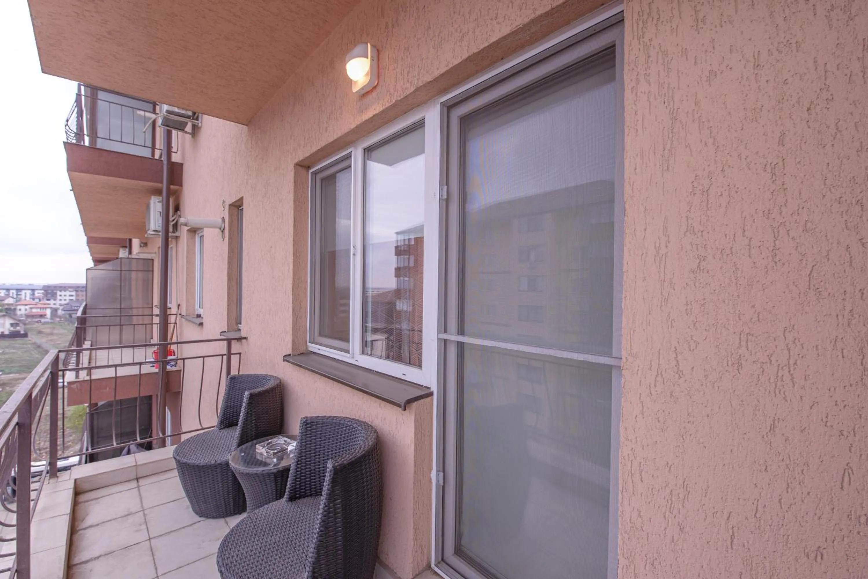 Balcony/Terrace in Studio Residence Militari M6