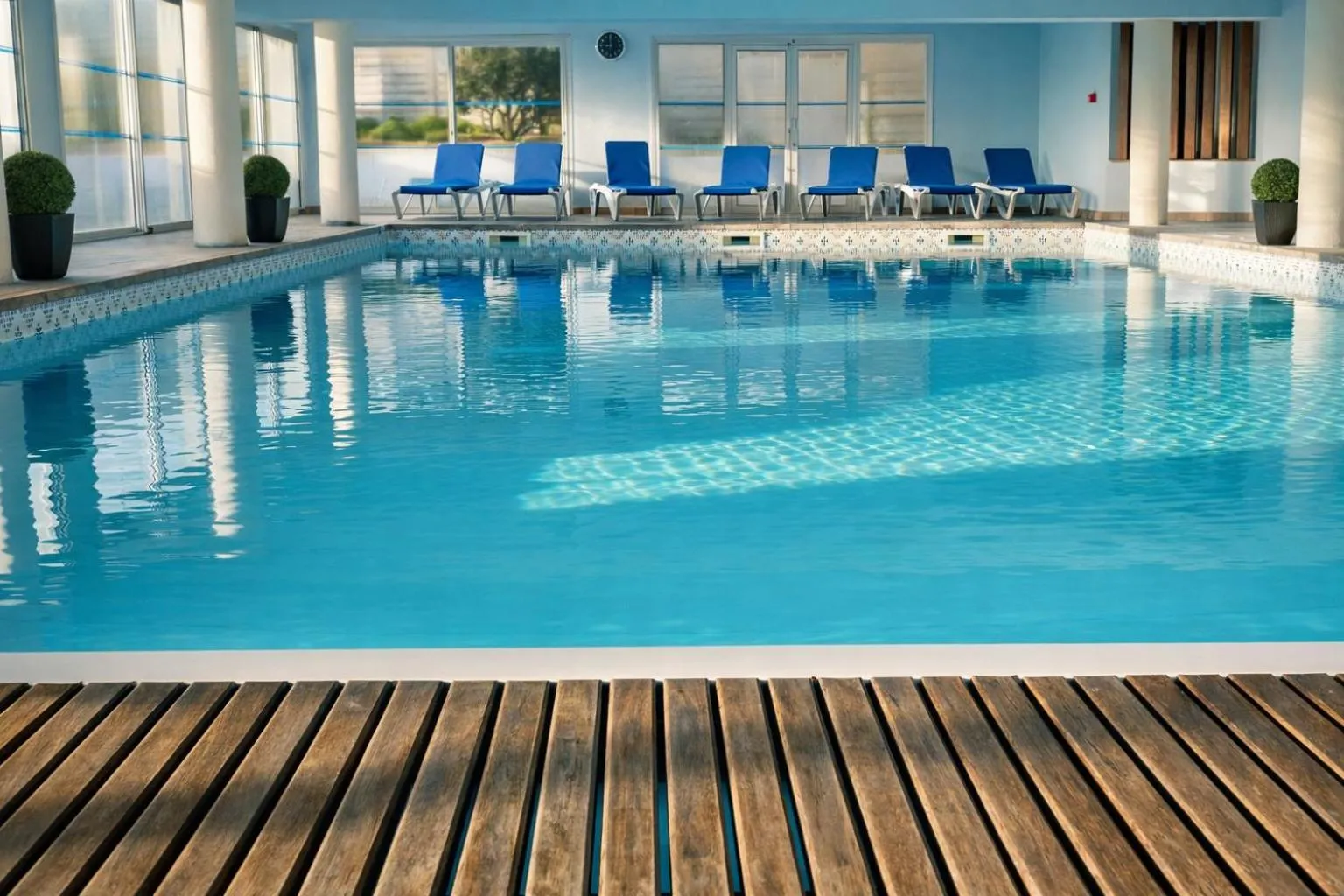 Swimming pool in Hotel Europa