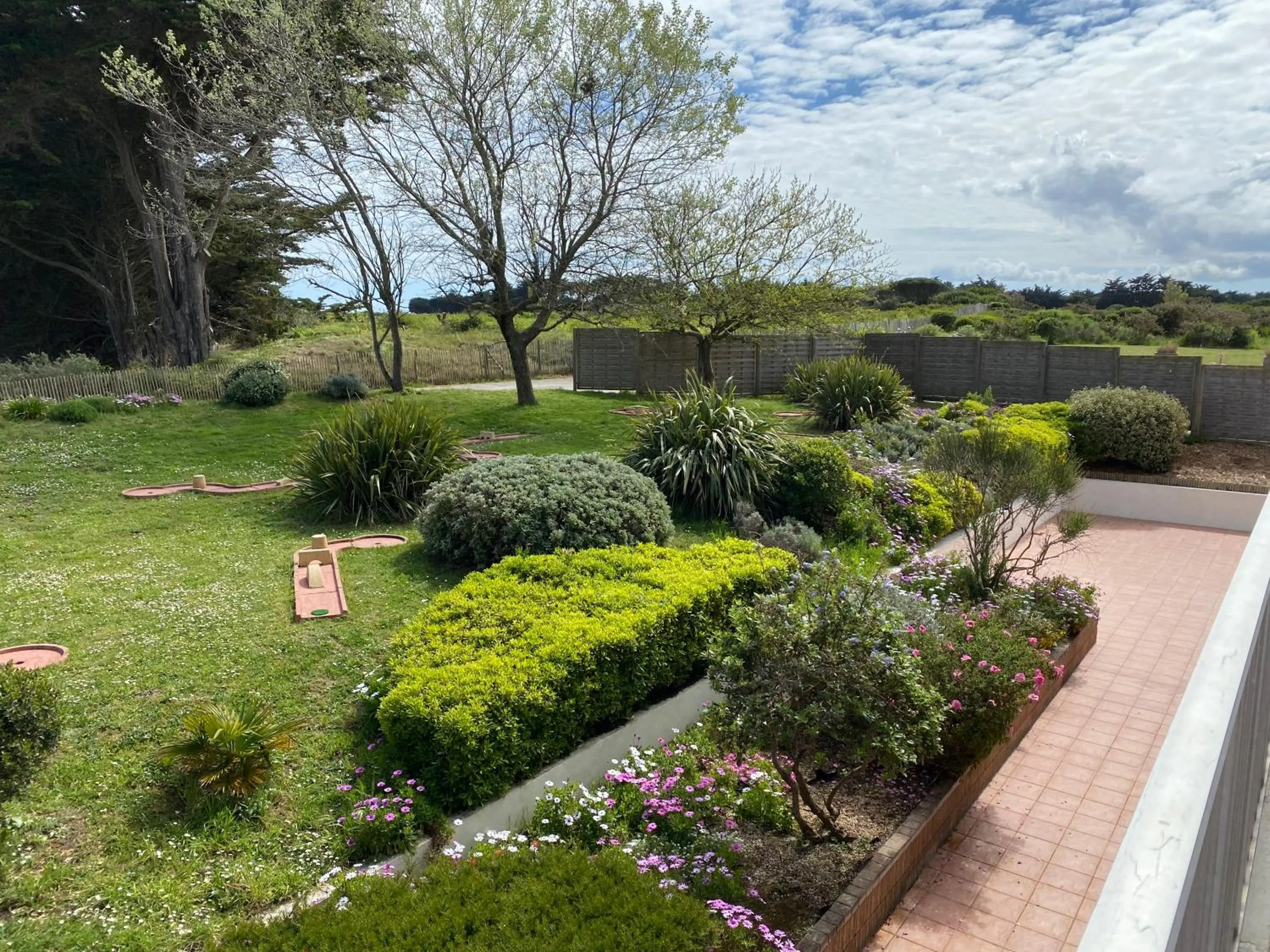 Garden in Hotel Europa