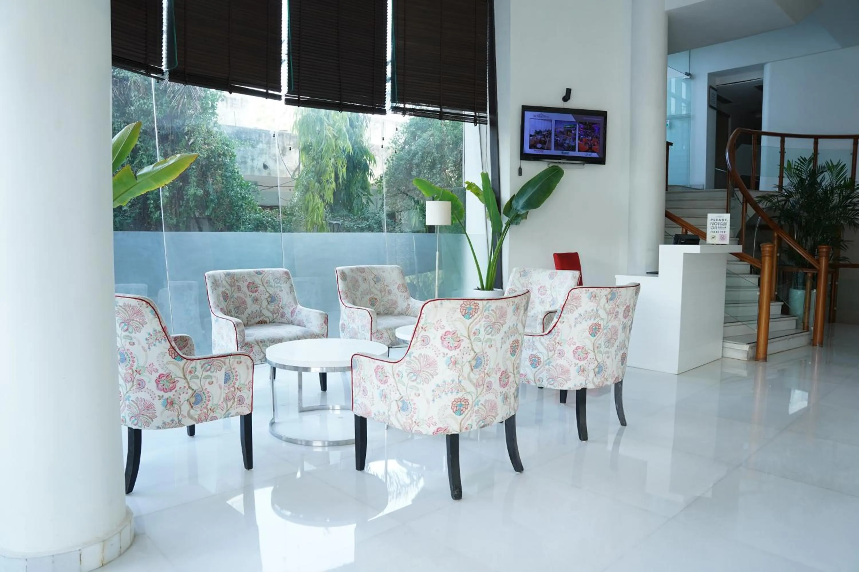 Lobby or reception in The Theme, Jaipur