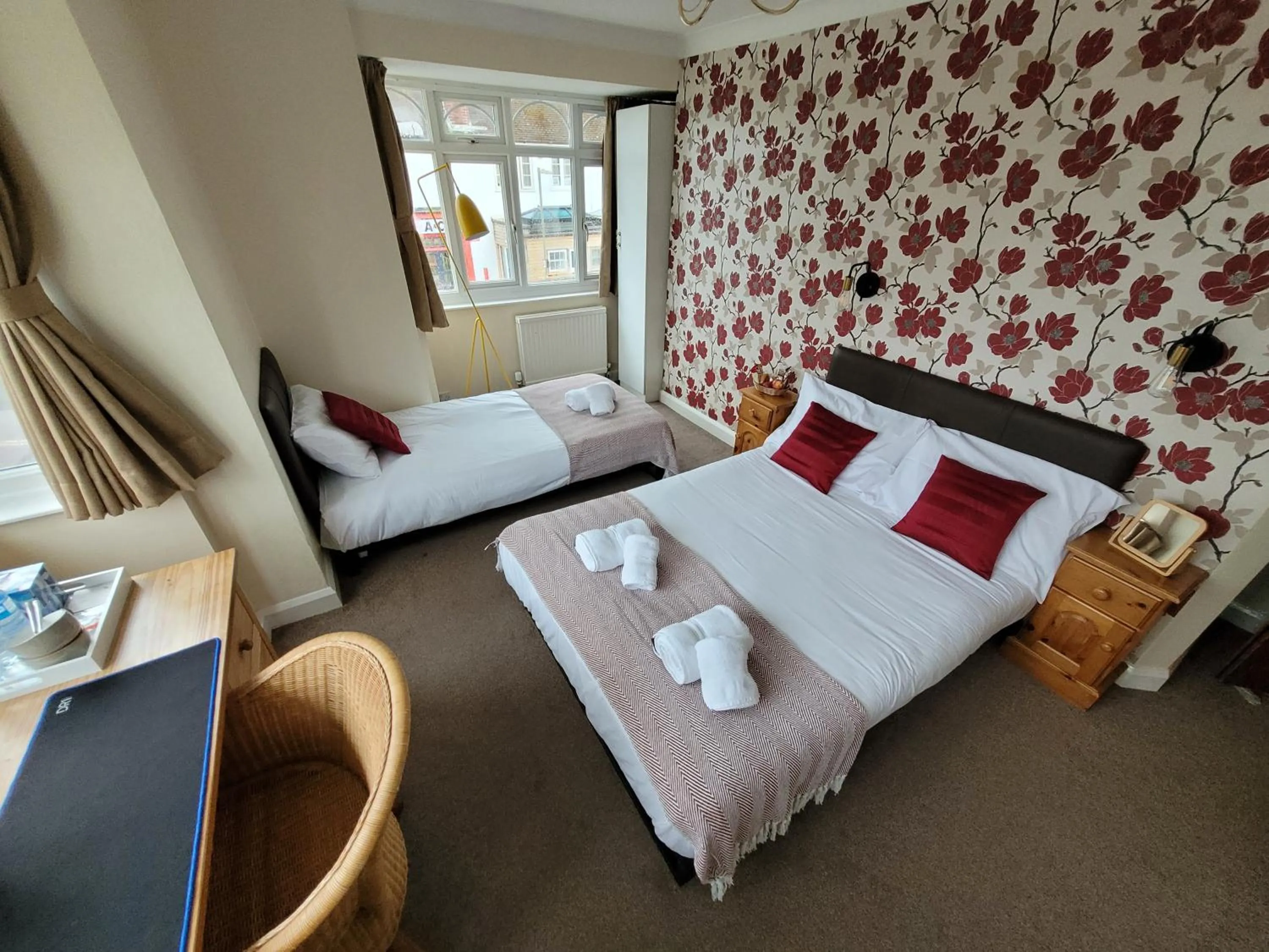 Bed in Cornerways Guest House