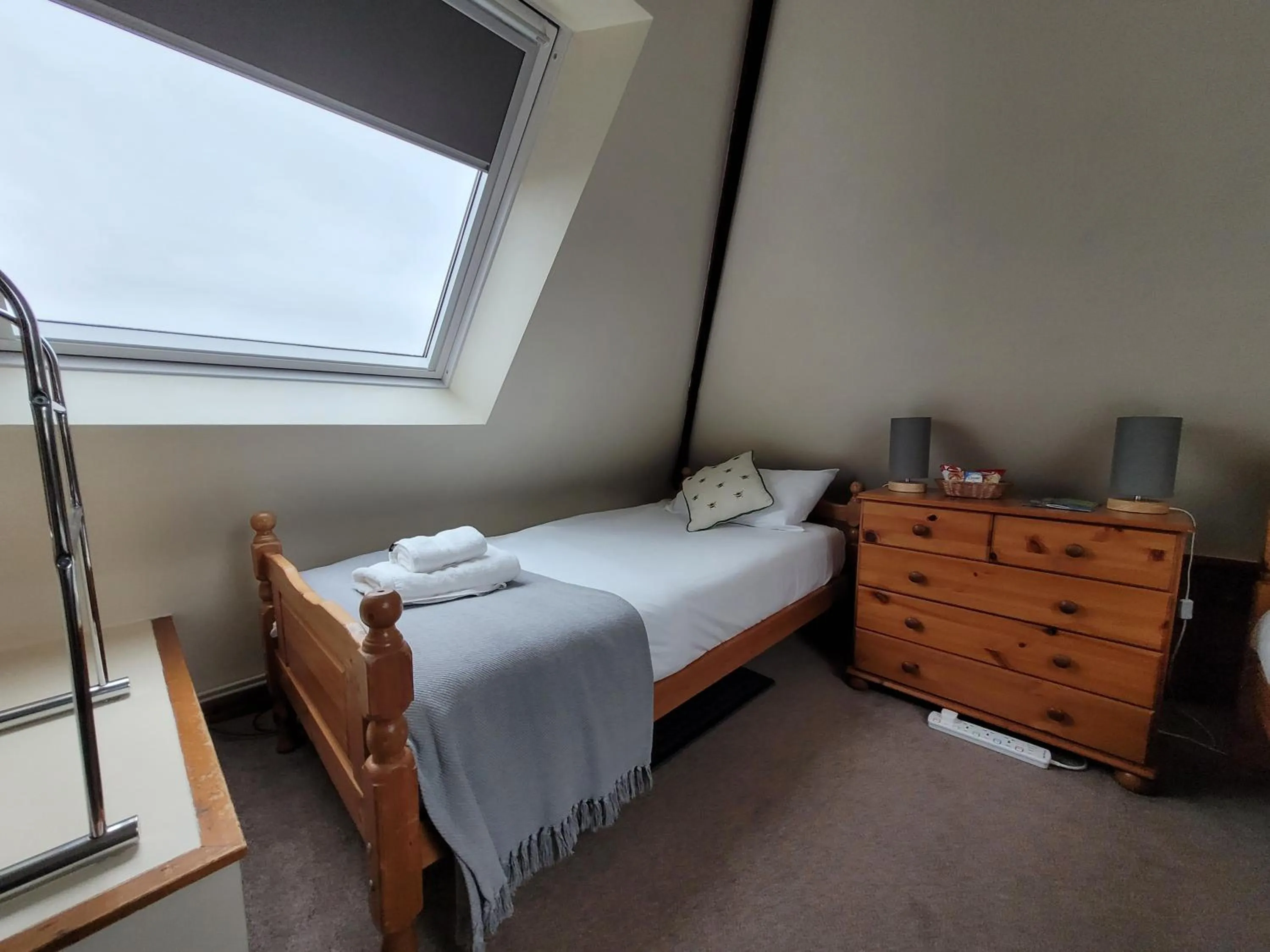 Bed in Cornerways Guest House