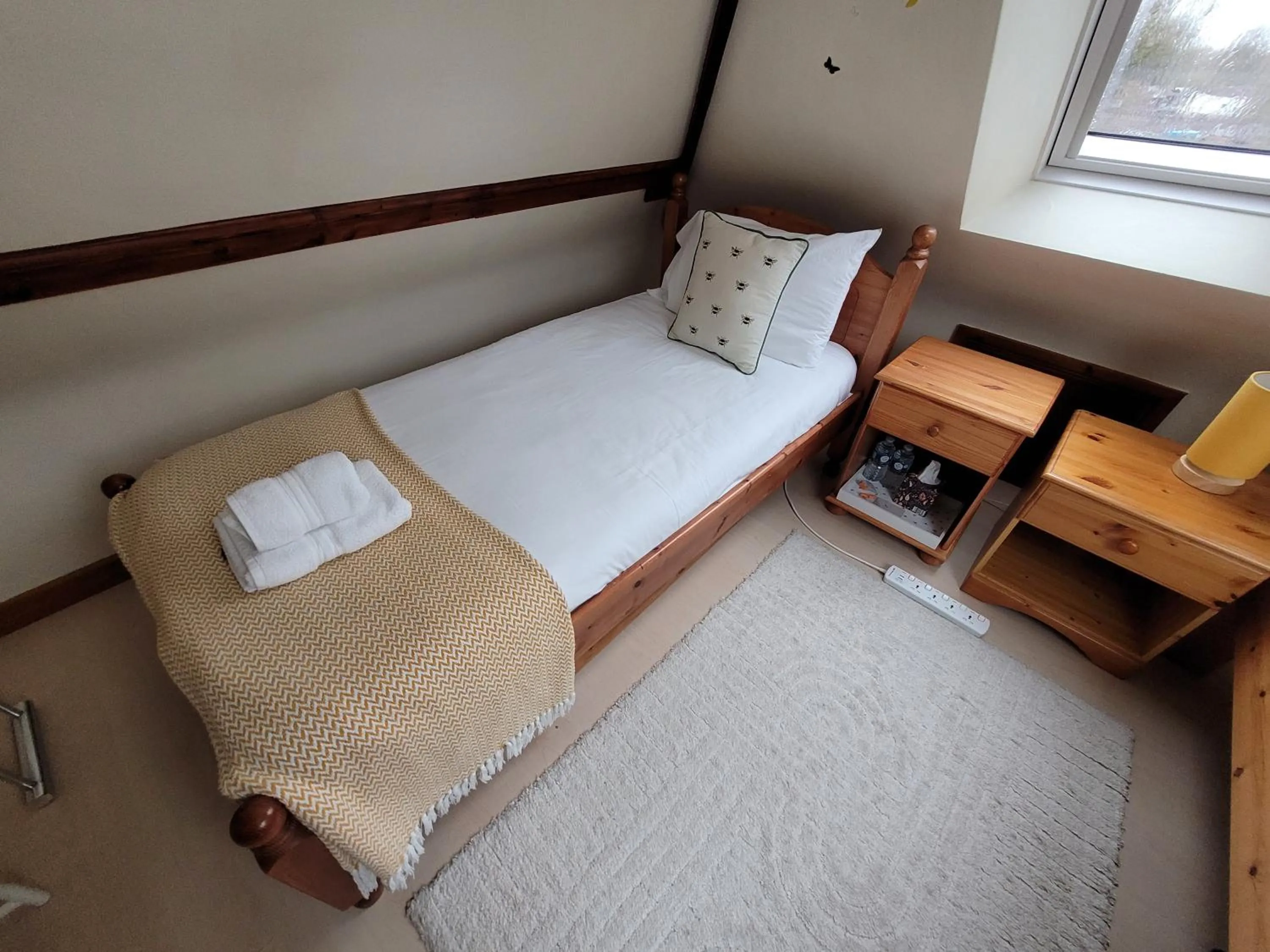 Bed in Cornerways Guest House
