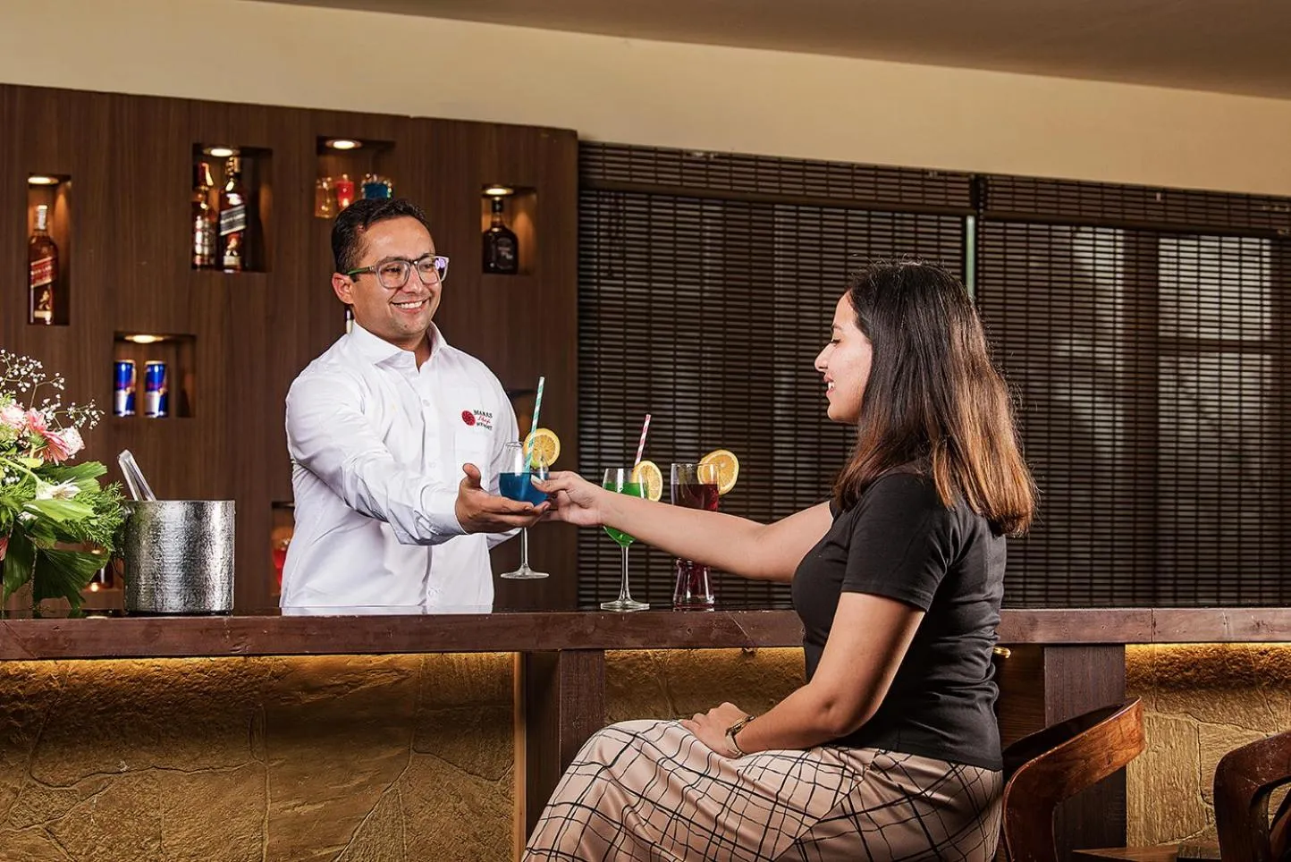 Lounge or bar in Manas Lifestyle Resort Igatpuri