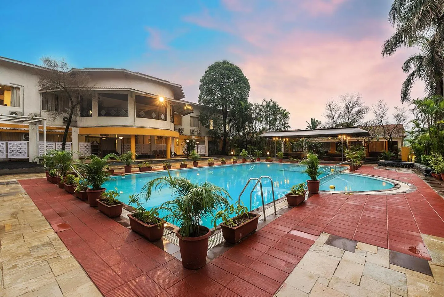 Swimming pool in Manas Lifestyle Resort Igatpuri