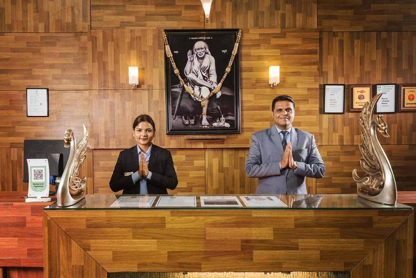 Lobby or reception in Manas Lifestyle Resort Igatpuri