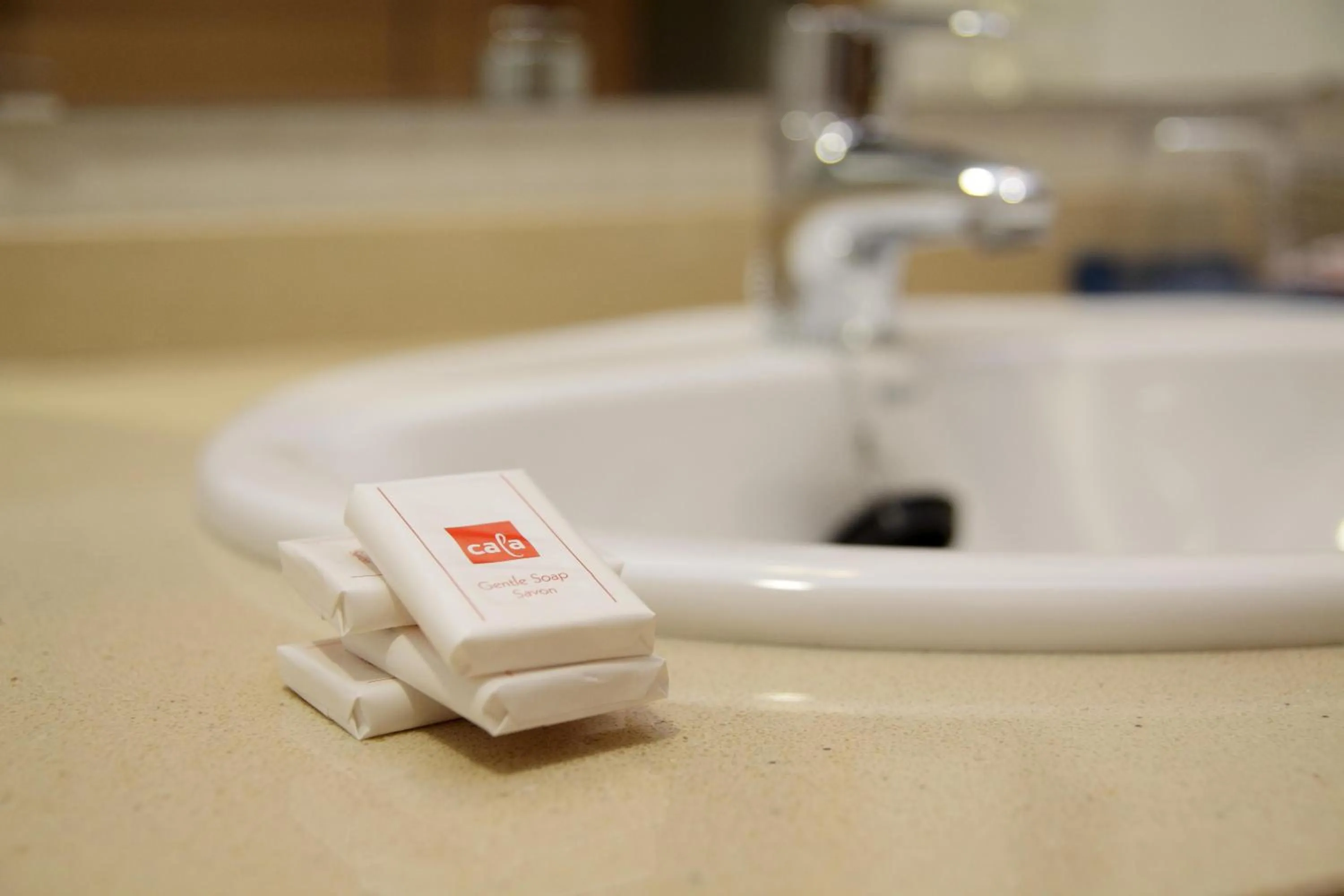 Bathroom in Hotel Albanta