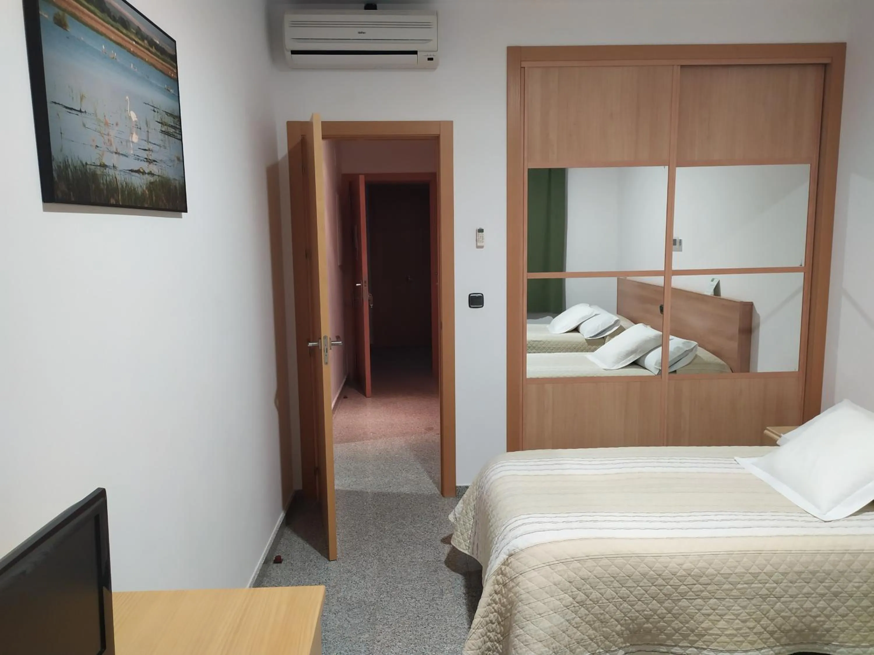 Bed in Hotel Albanta