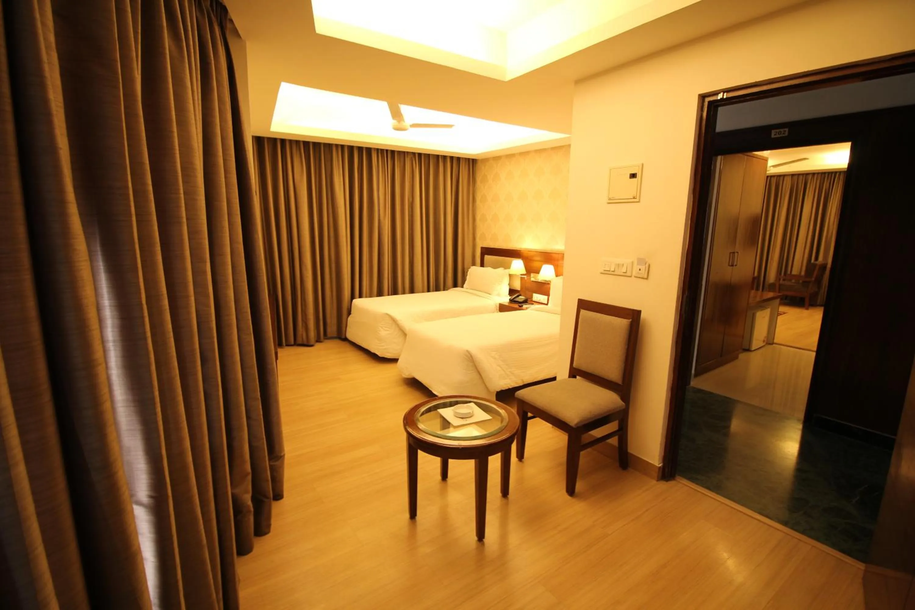 Bedroom, Bed in Hotel Forest Avenue - Best Luxury Hotel in Dehradun