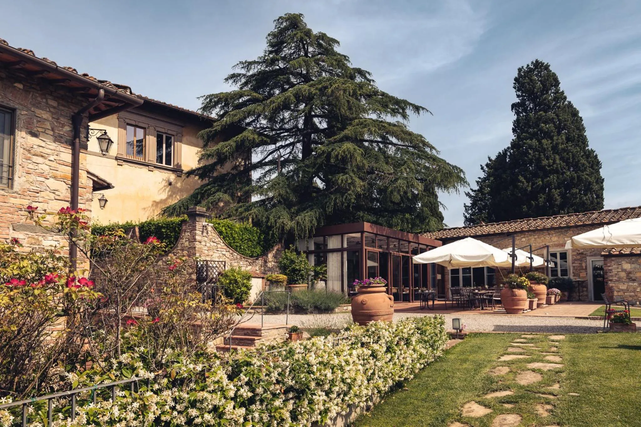 Garden in Relais Villa Olmo - Place of Charme