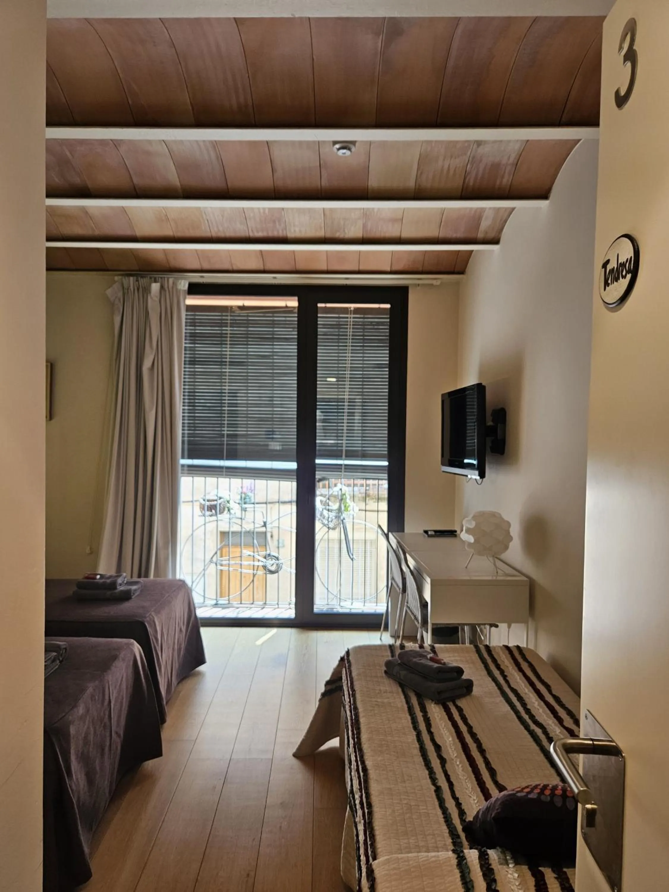 Bed in Hotel Can Bo De Pau