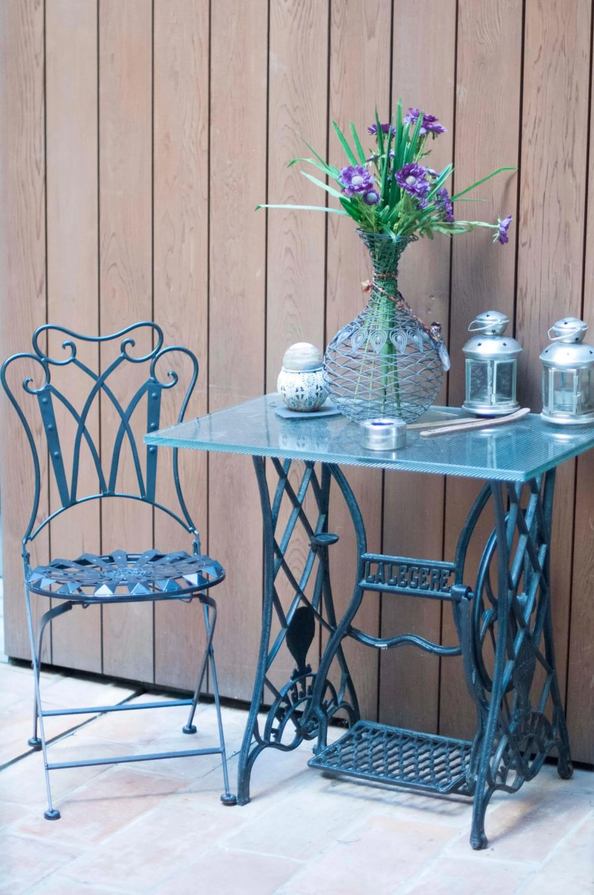 Patio in Hotel Can Bo De Pau