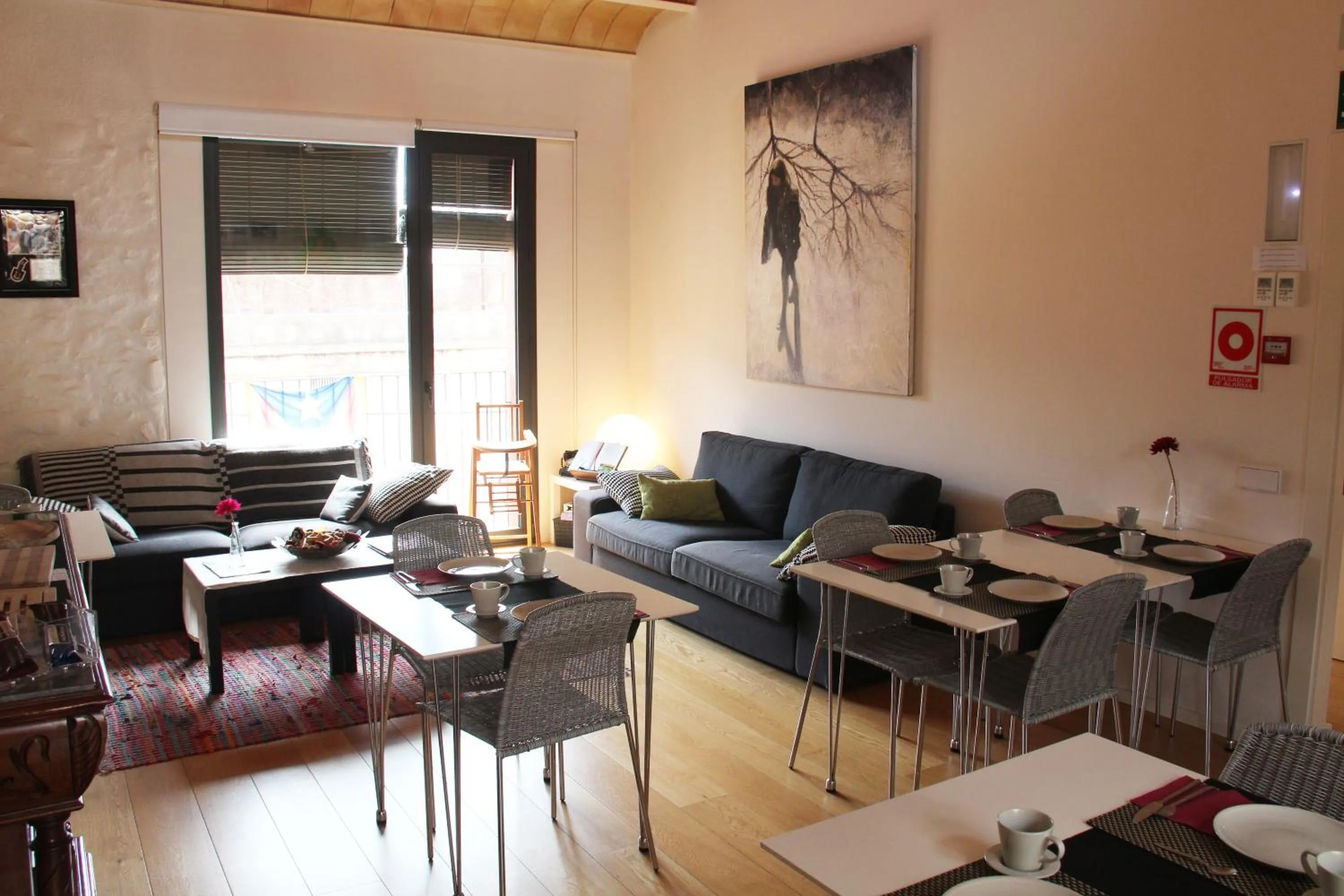 Living room in Hotel Can Bo De Pau