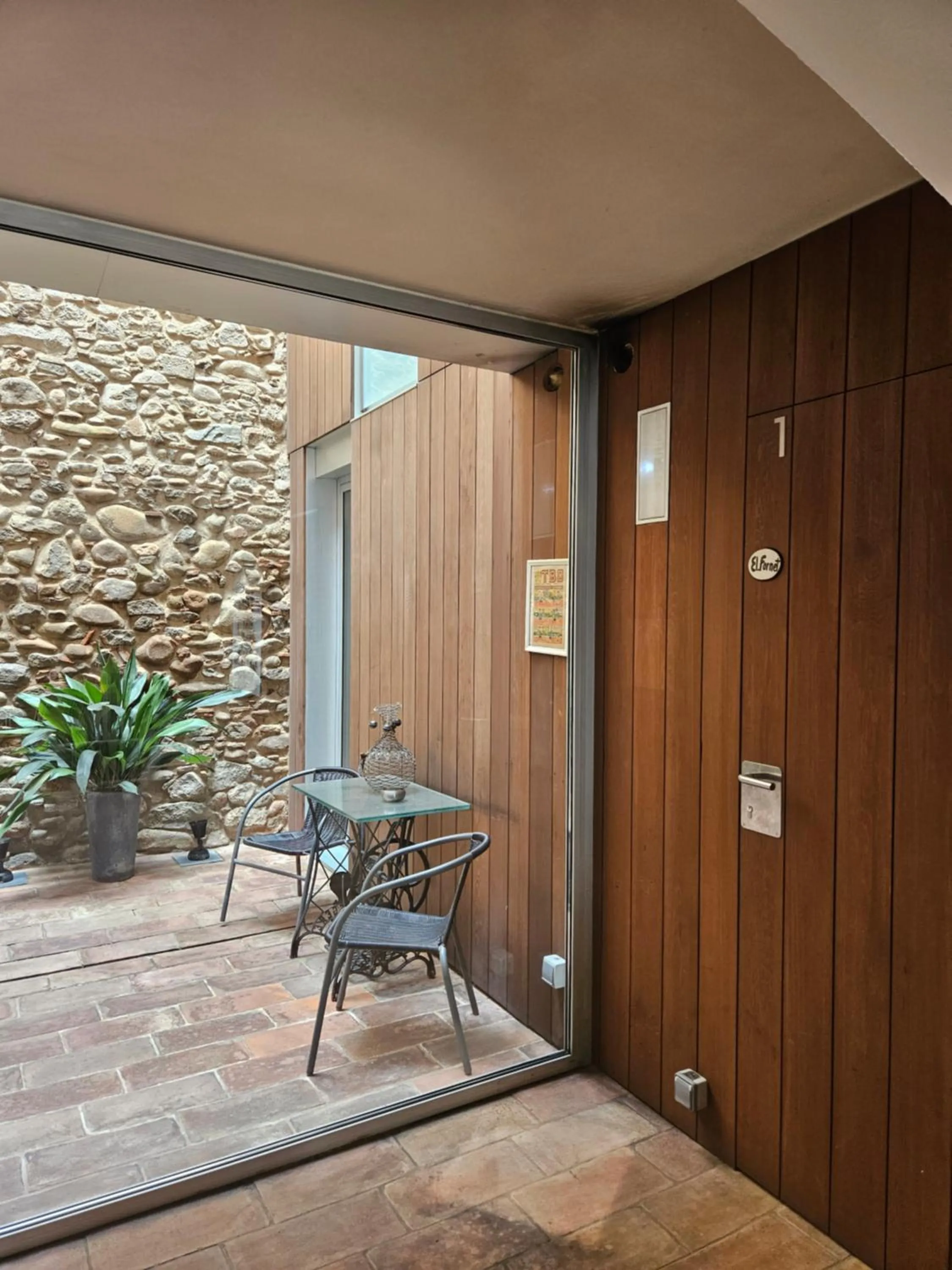 Living room in Hotel Can Bo De Pau