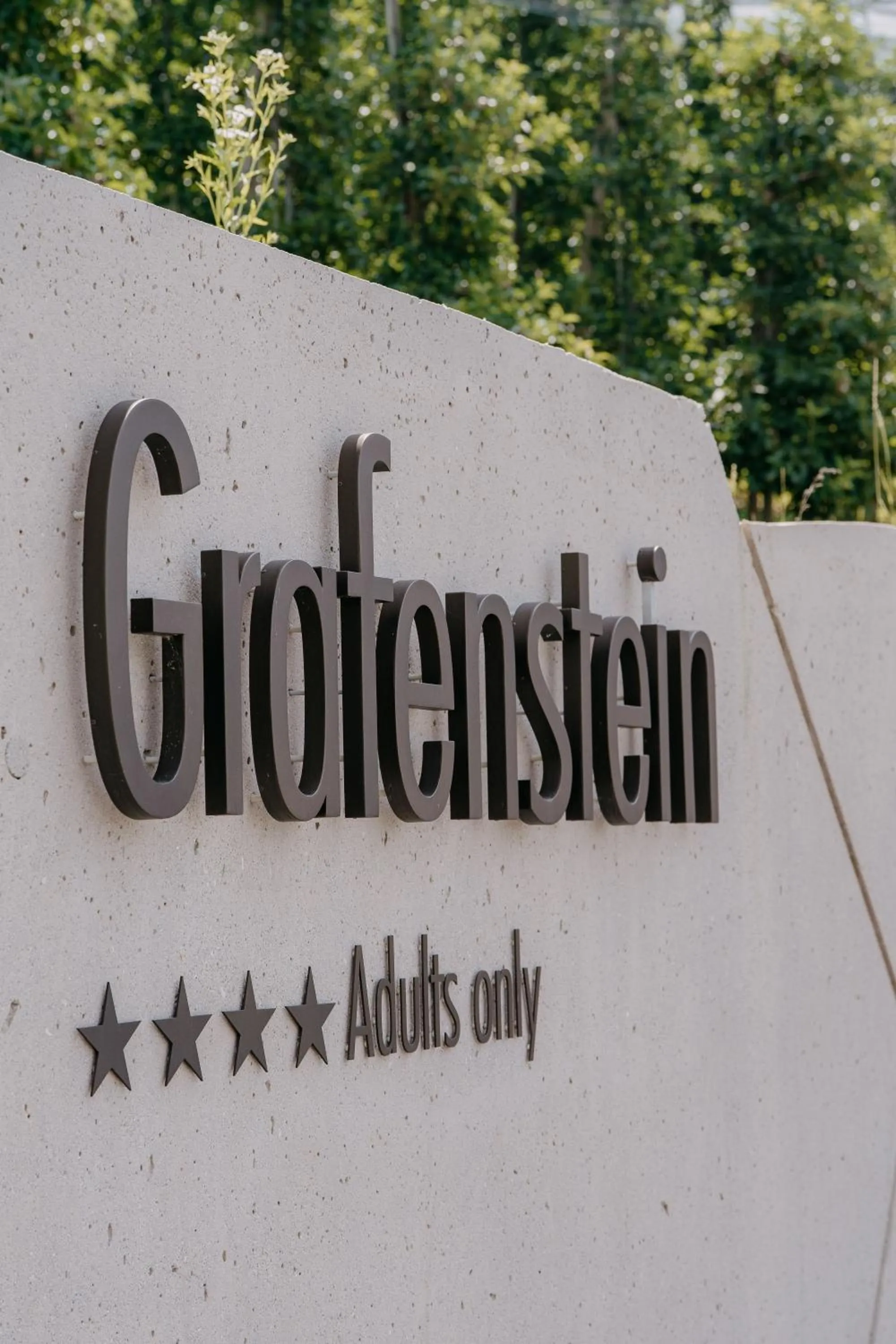 Logo/Certificate/Sign in Adults only Hotel Grafenstein