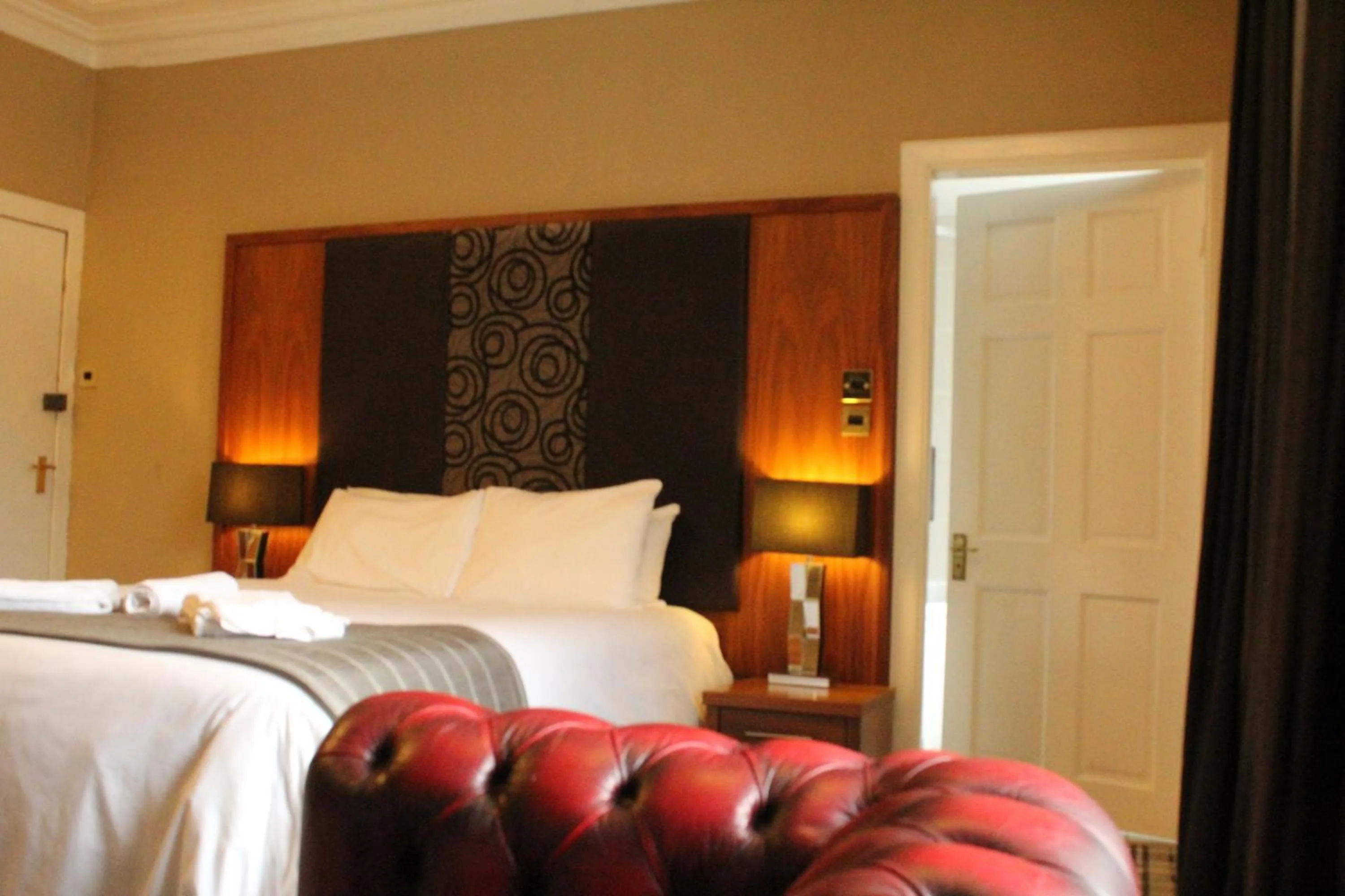 Bedroom, Bed in Glazert Country House Hotel