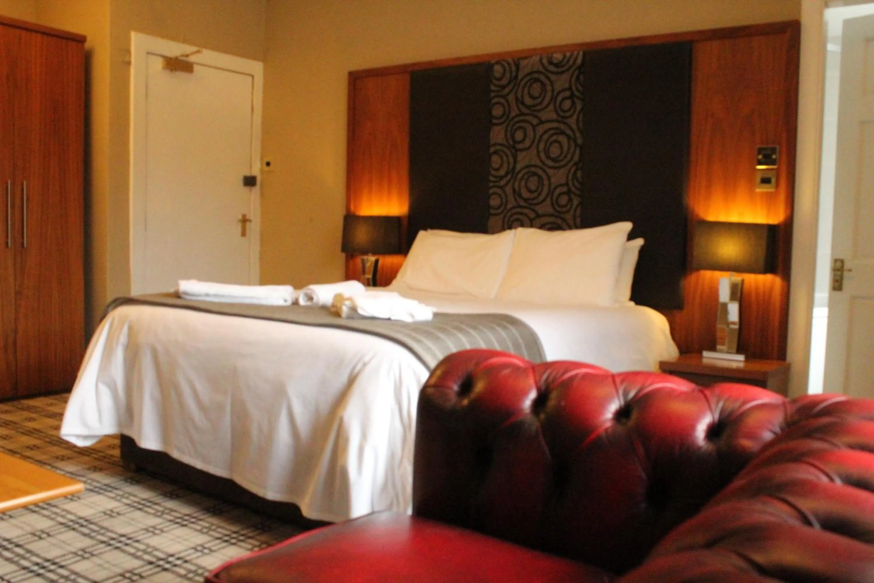 Bedroom, Bed in Glazert Country House Hotel