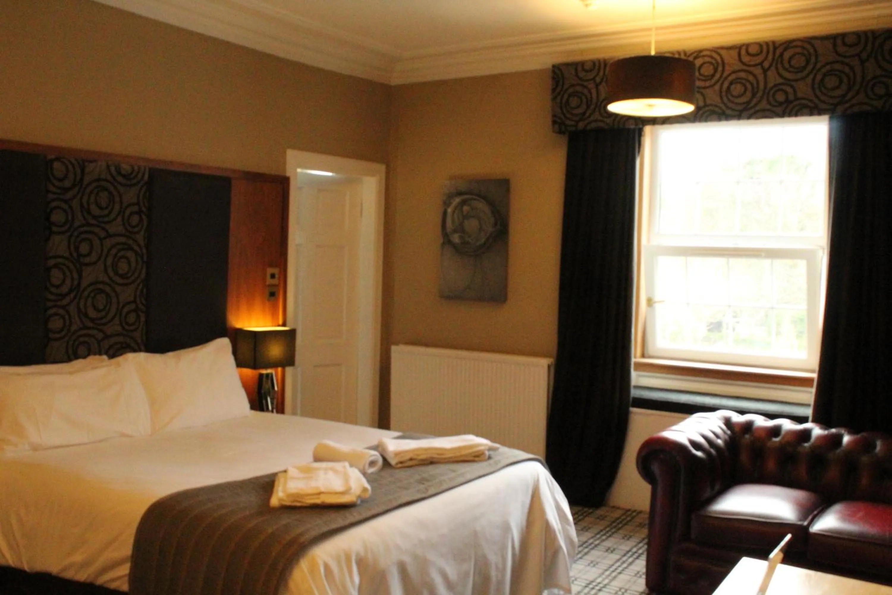 Bedroom, Bed in Glazert Country House Hotel