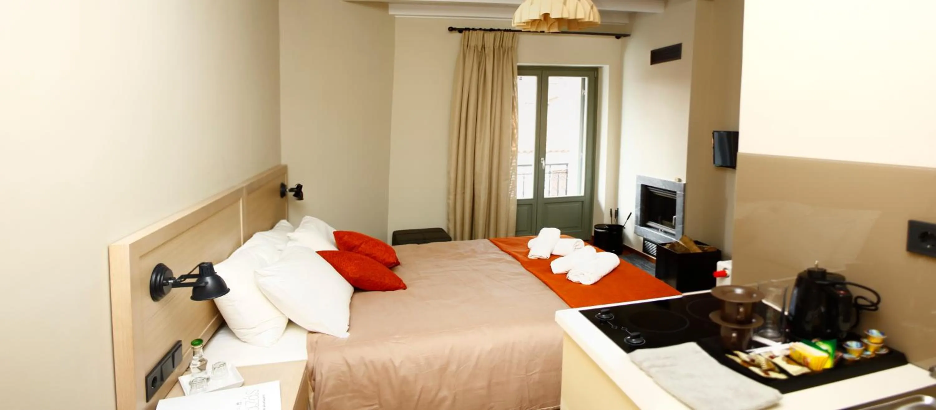 TV and multimedia, Bed in Kazas Luxury