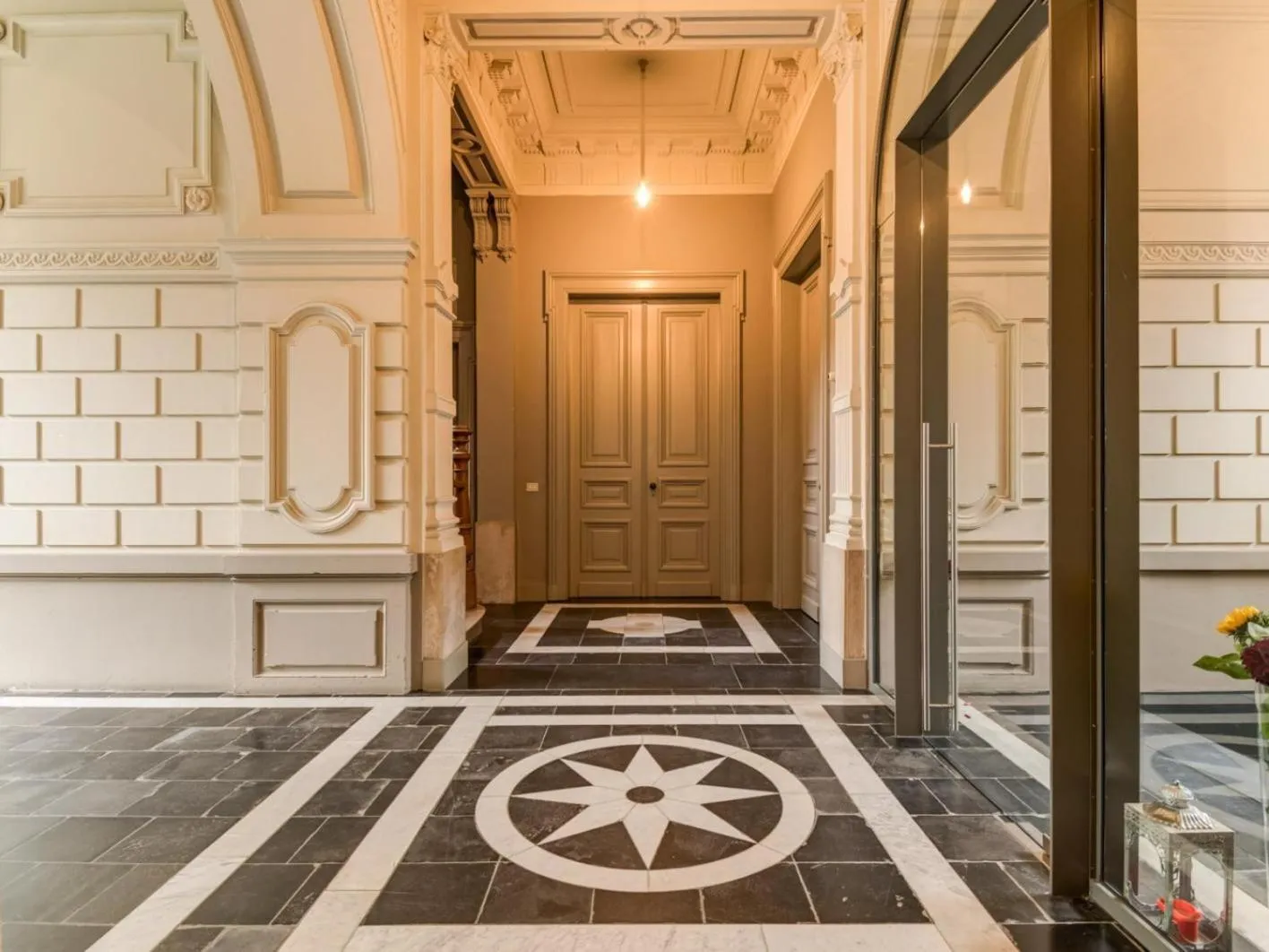 Facade/entrance in B&B La Corderie