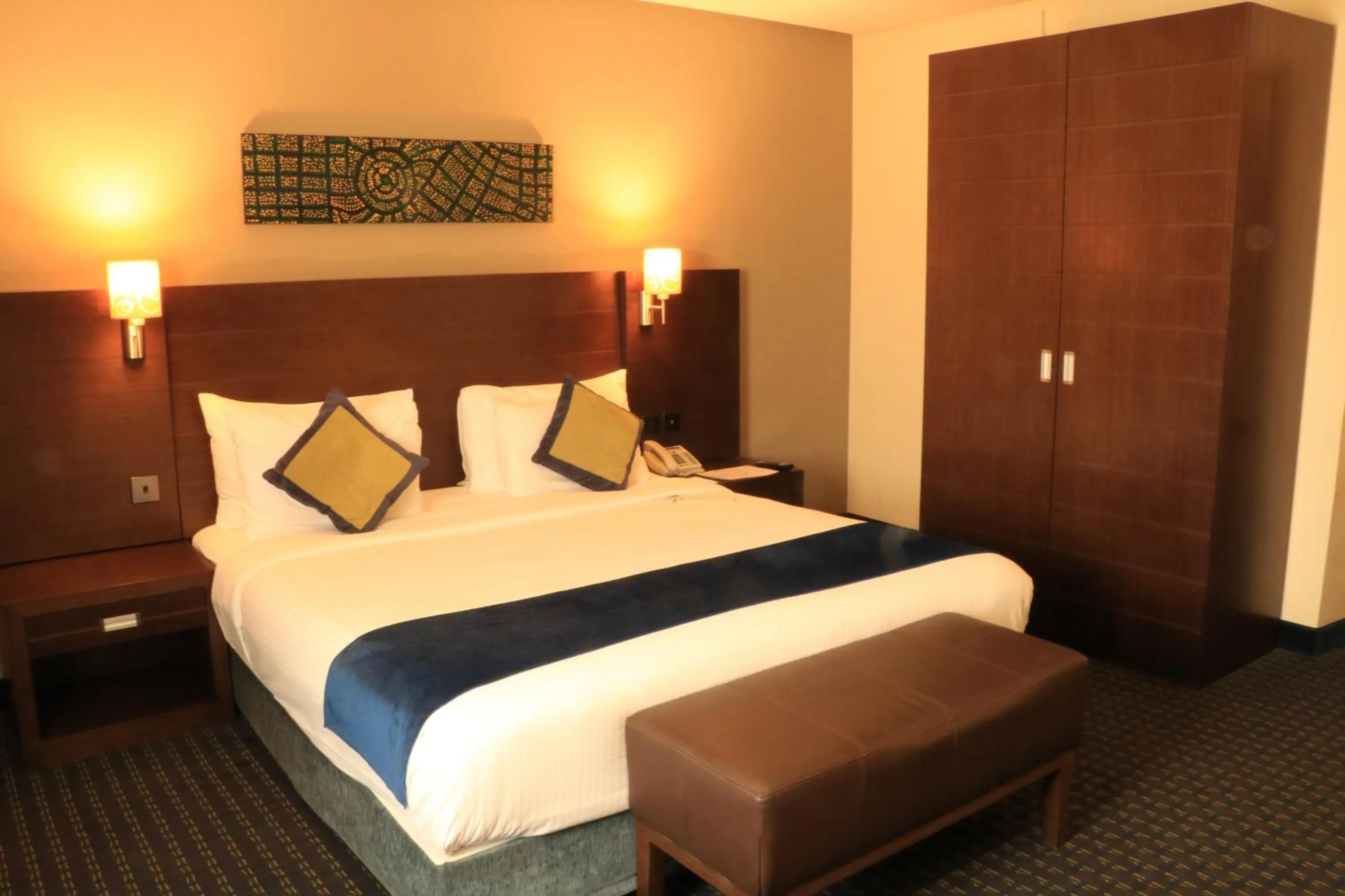 Bed in Best Western Premier Muscat